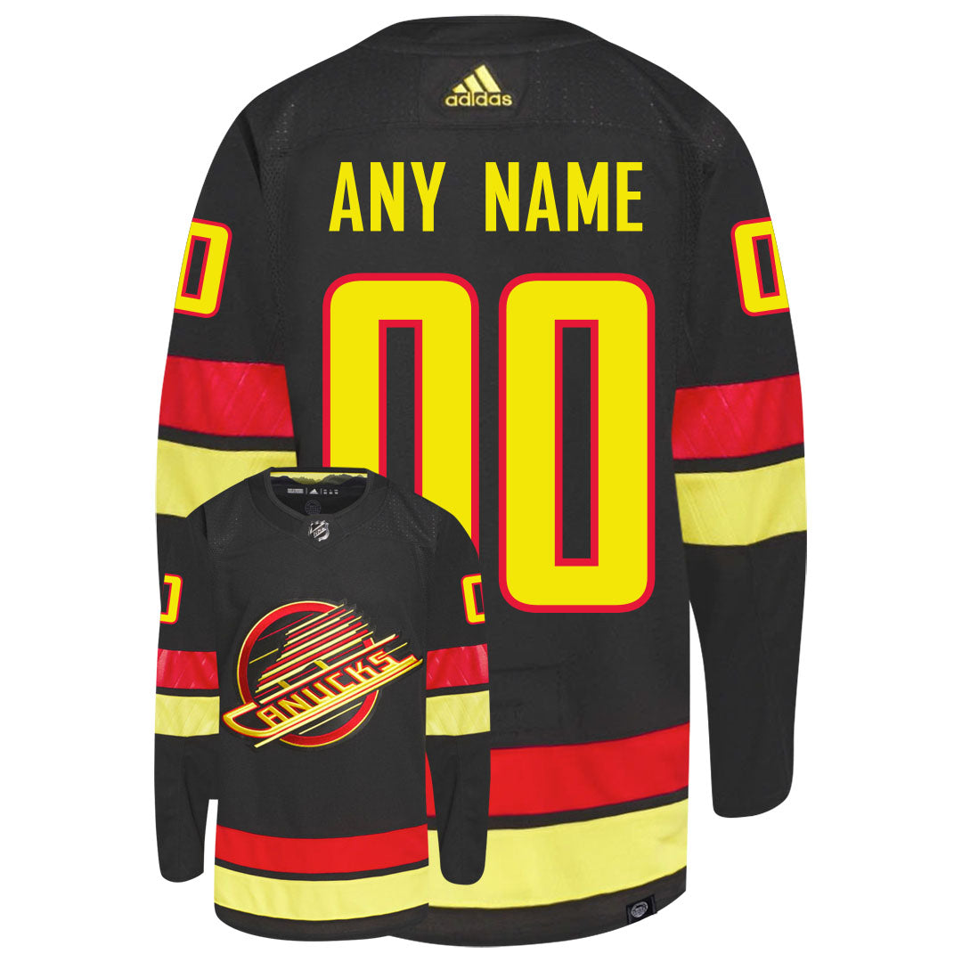 Customizable Vancouver Canucks Adidas Primegreen Authentic Third Alternate 2022/2023 NHL Hockey Jersey - vstockx