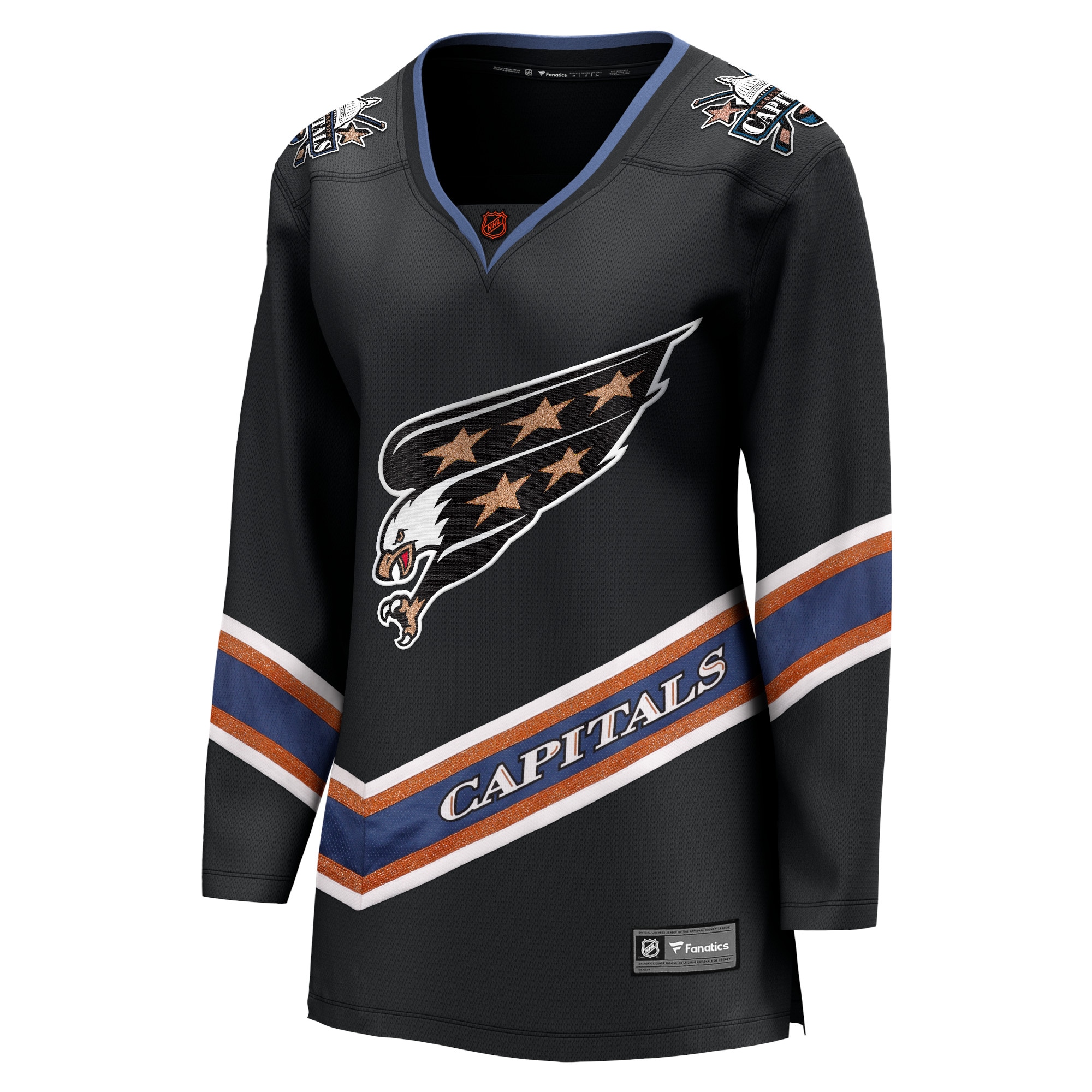Washington Capitals Fanatics Branded Women's Special Edition 2.0 Breakaway Blank Jersey - Black - vstockx