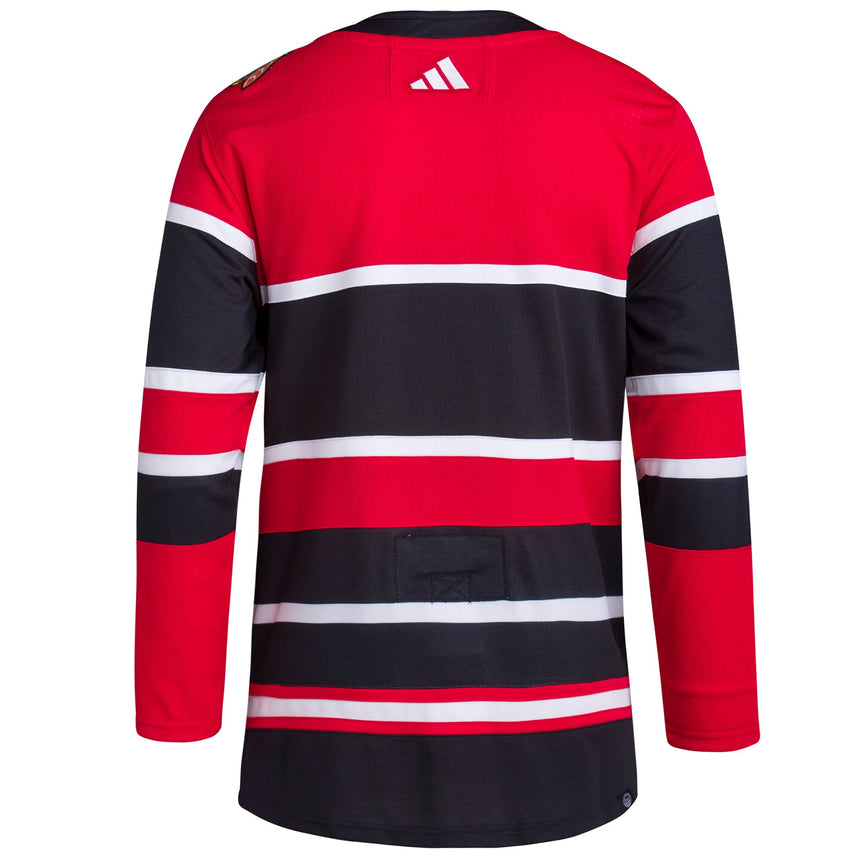 Men's Chicago Blackhawks adidas Red Reverse Retro 2.0 Authentic Blank Jersey - vstockx