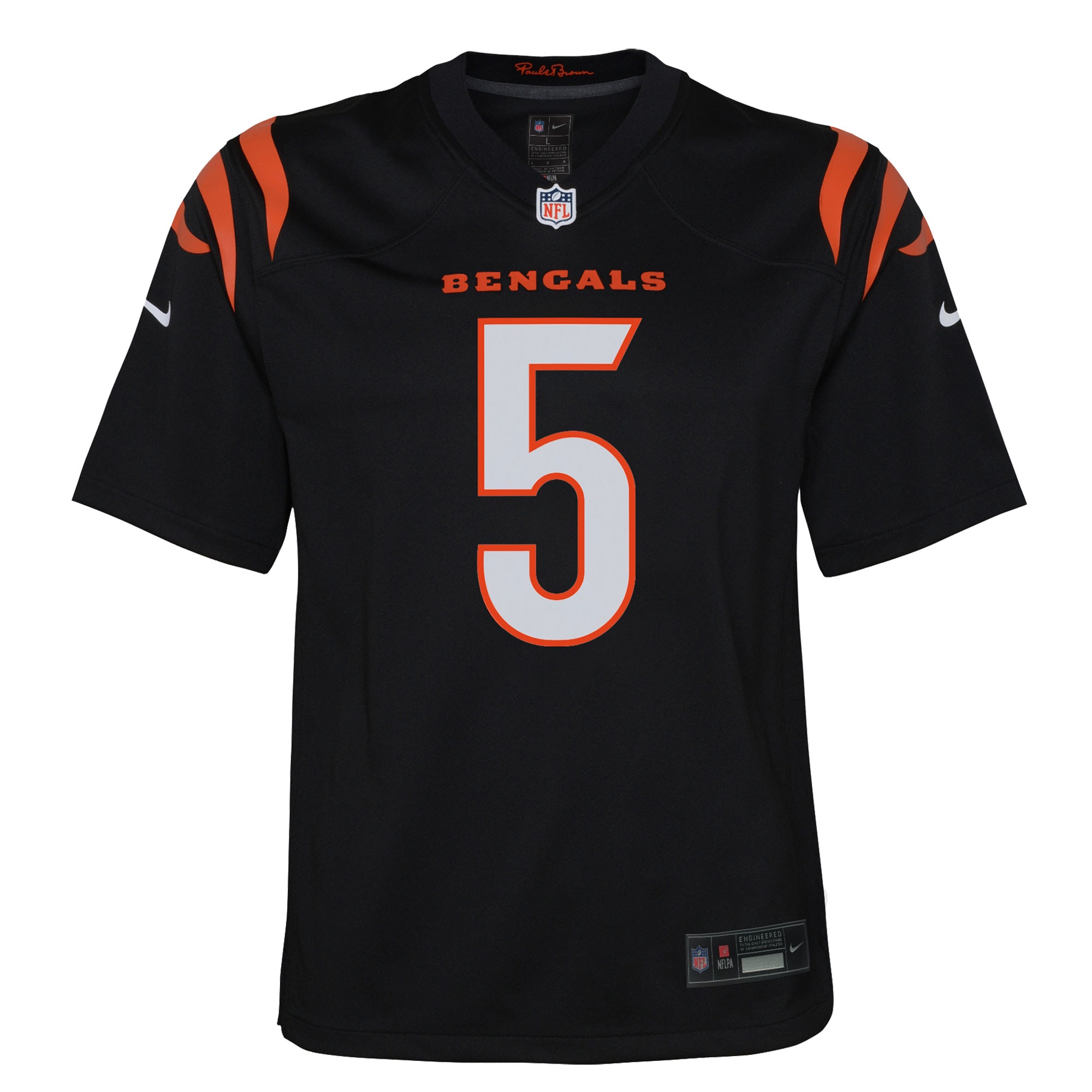 Tee Higgins Cincinnati Bengals Nike Youth Game Jersey - Black - vstockx