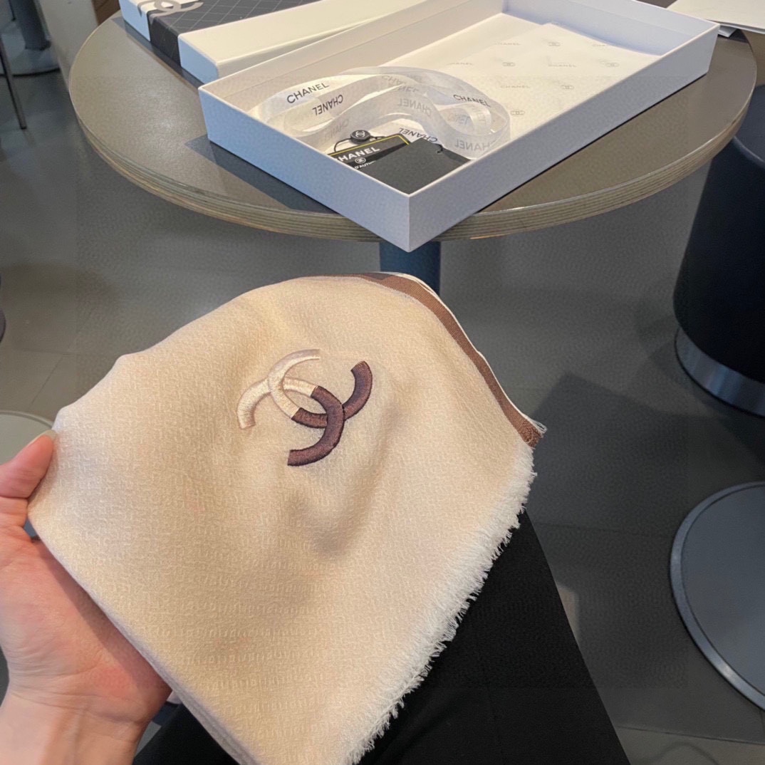 Streetwear Scarf CHANEL 329006 SIZE:105*180cm - vstockx