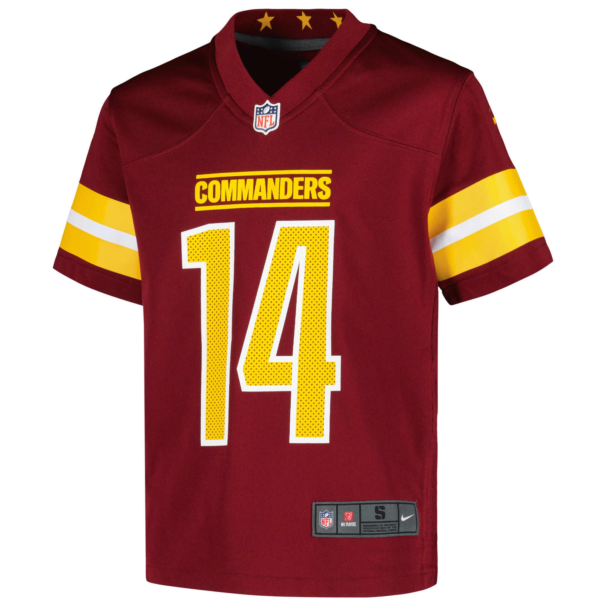 Sam Howell Washington Commanders Nike Youth Game Jersey - Burgundy - vstockx
