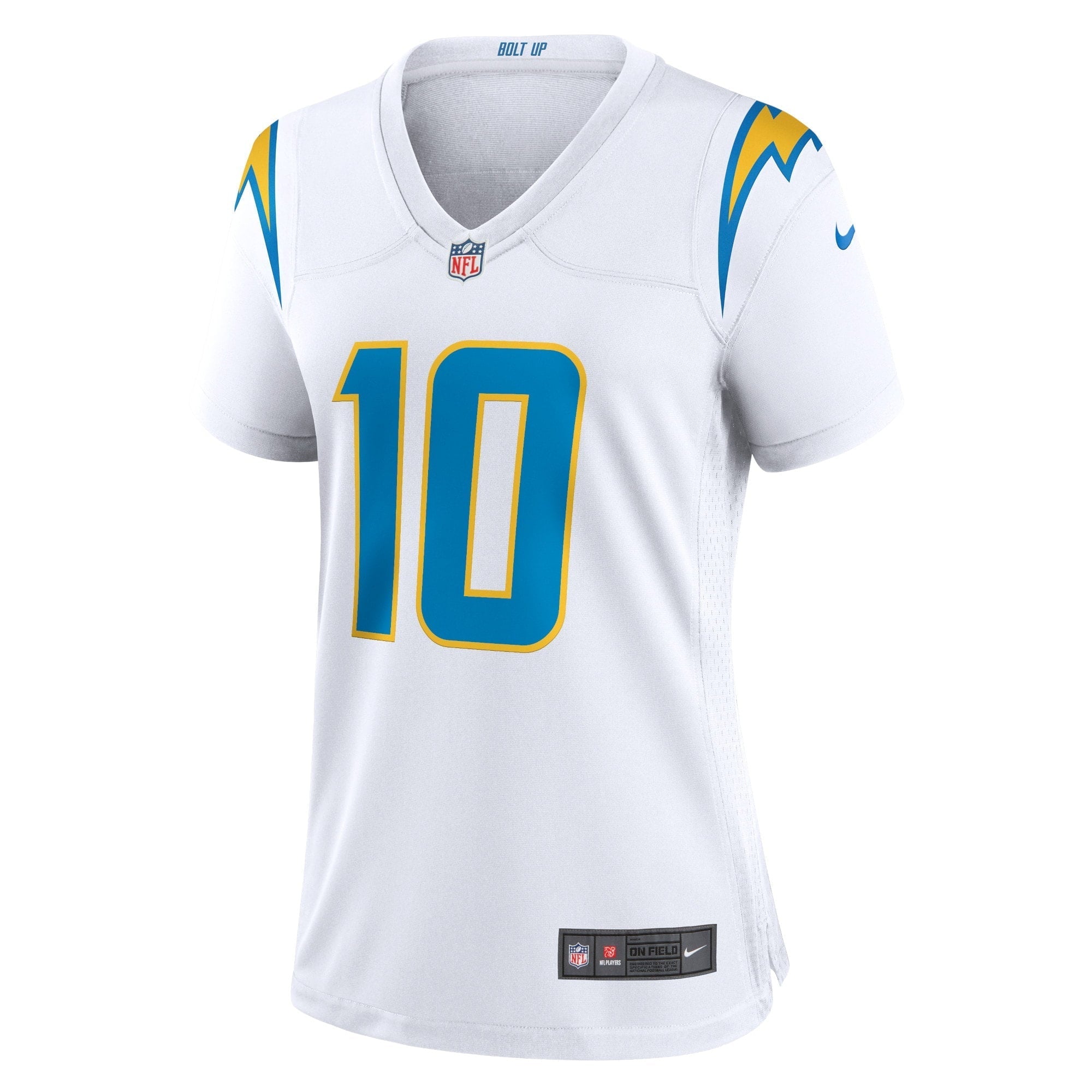 Women's Nike Justin Herbert White Los Angeles Chargers Game Jersey - vstockx