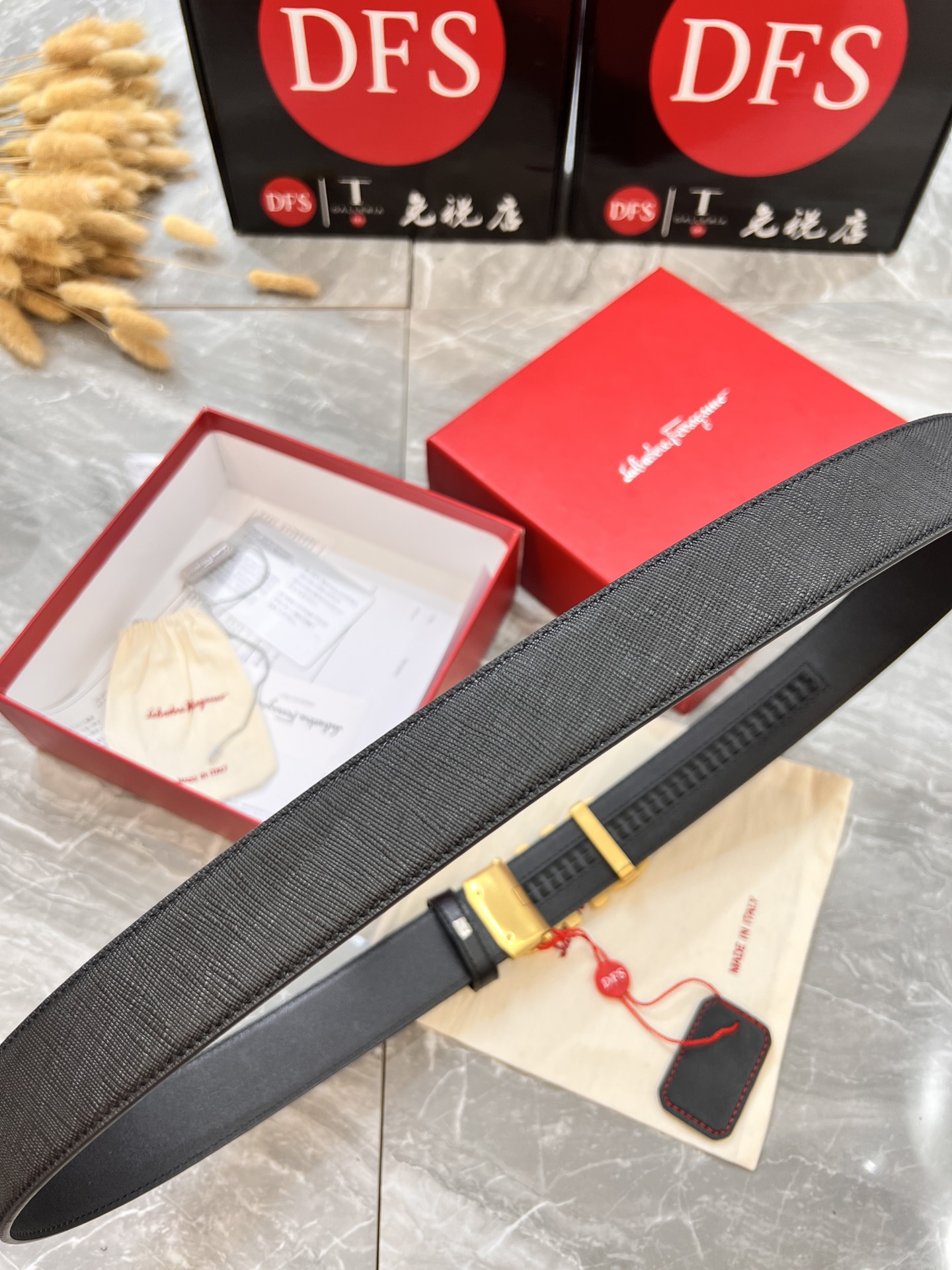 Streetwear Belt Ferragamo 319887 size:3.5cm - vstockx