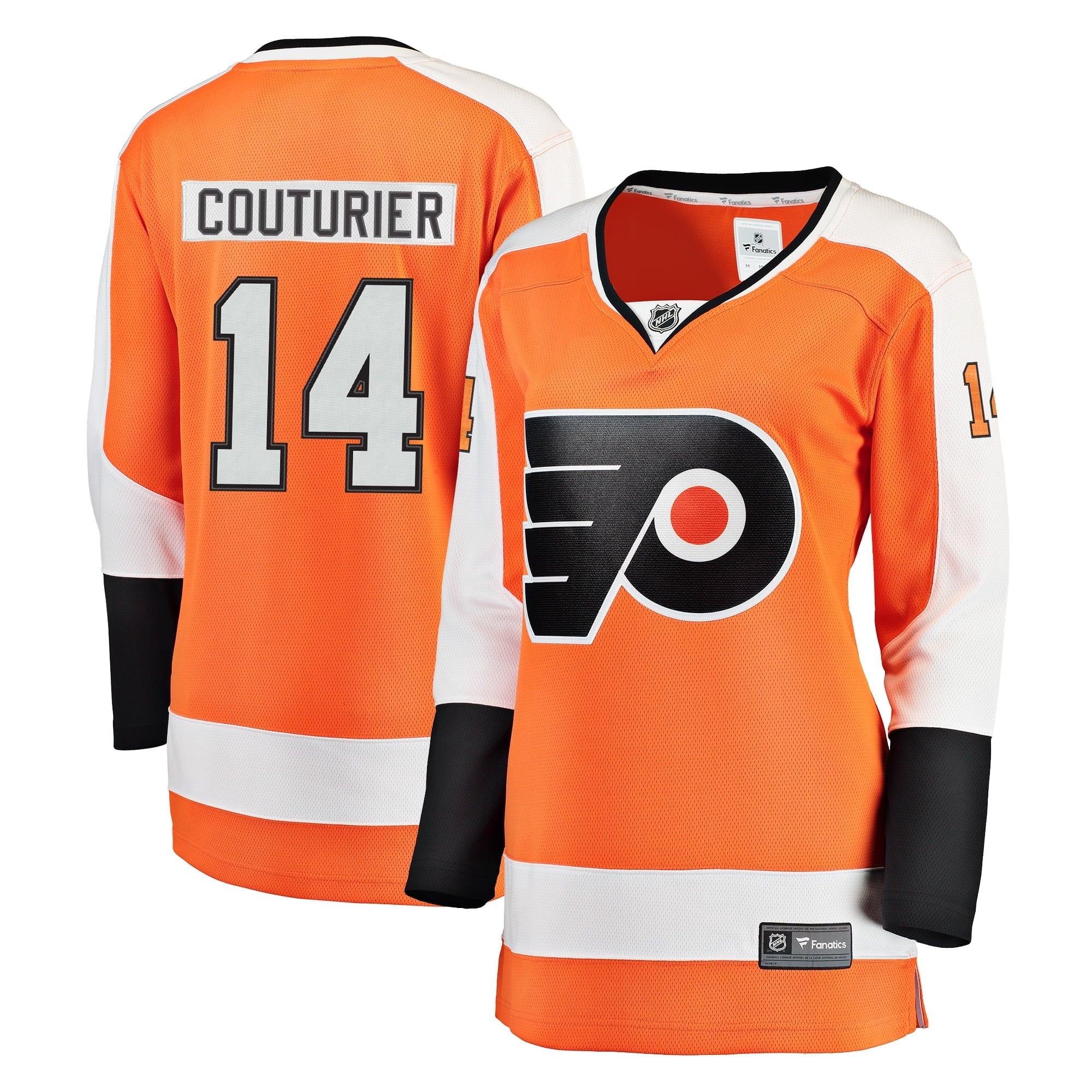 Women's Fanatics Branded Sean Couturier Orange Philadelphia Flyers Breakaway Jersey - vstockx
