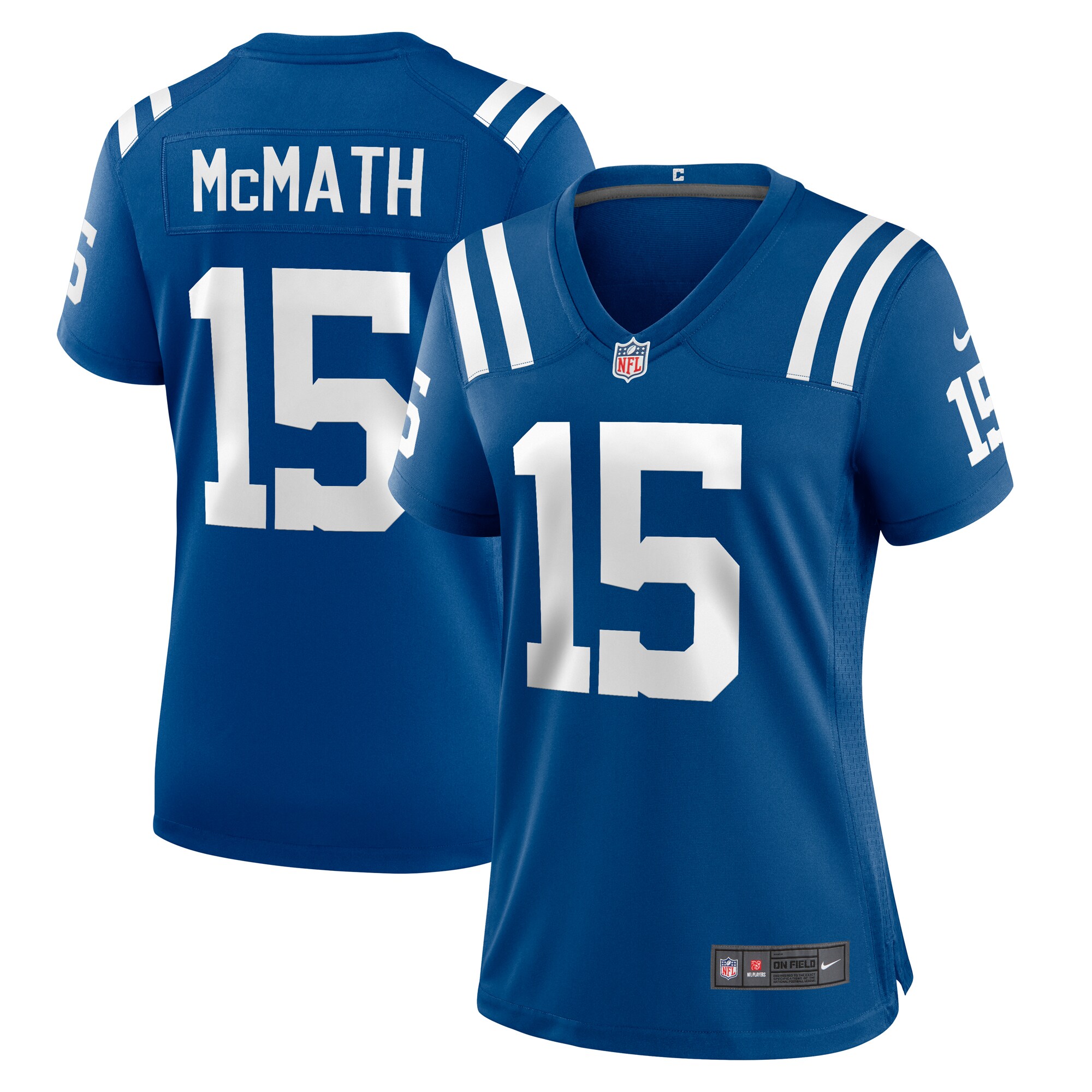 Racey McMath Indianapolis Colts Nike Women's Team Game Jersey - Royal - vstockx