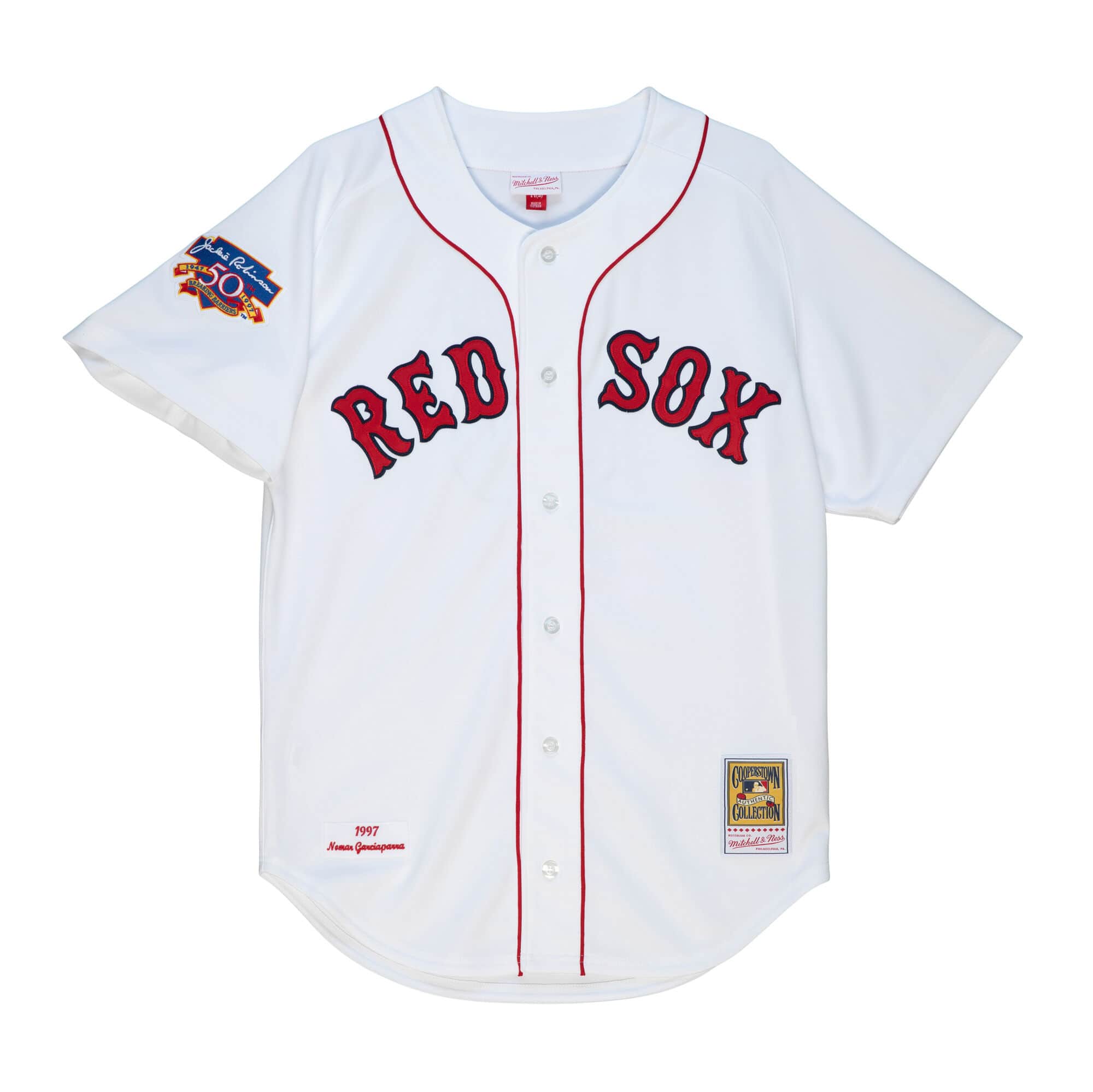 Authentic Nomar Garciaparra Boston Red Sox 1997 Jersey - vstockx