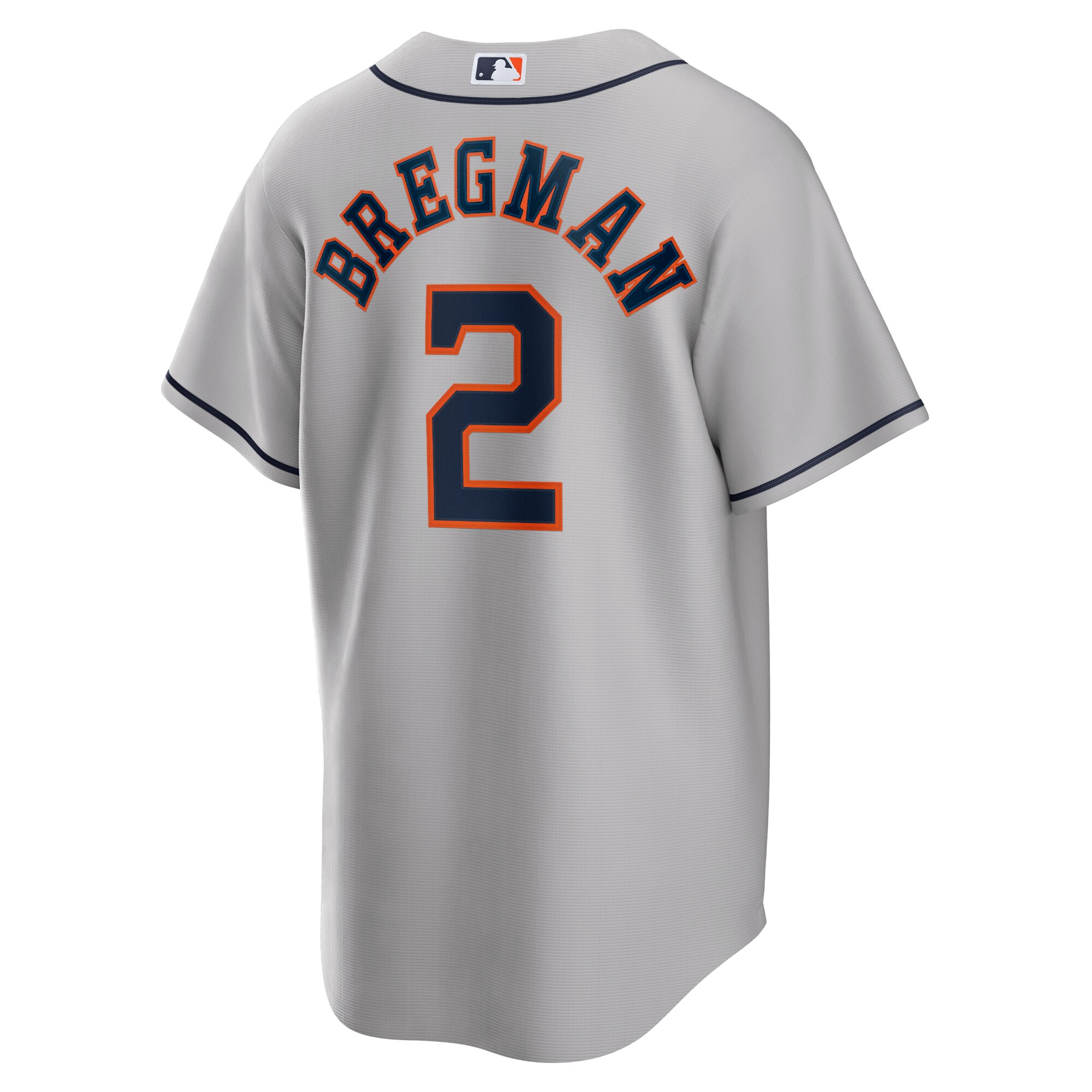 Alex Bregman Houston Astros Nike Road Replica Player Name Jersey - Gray - vstockx