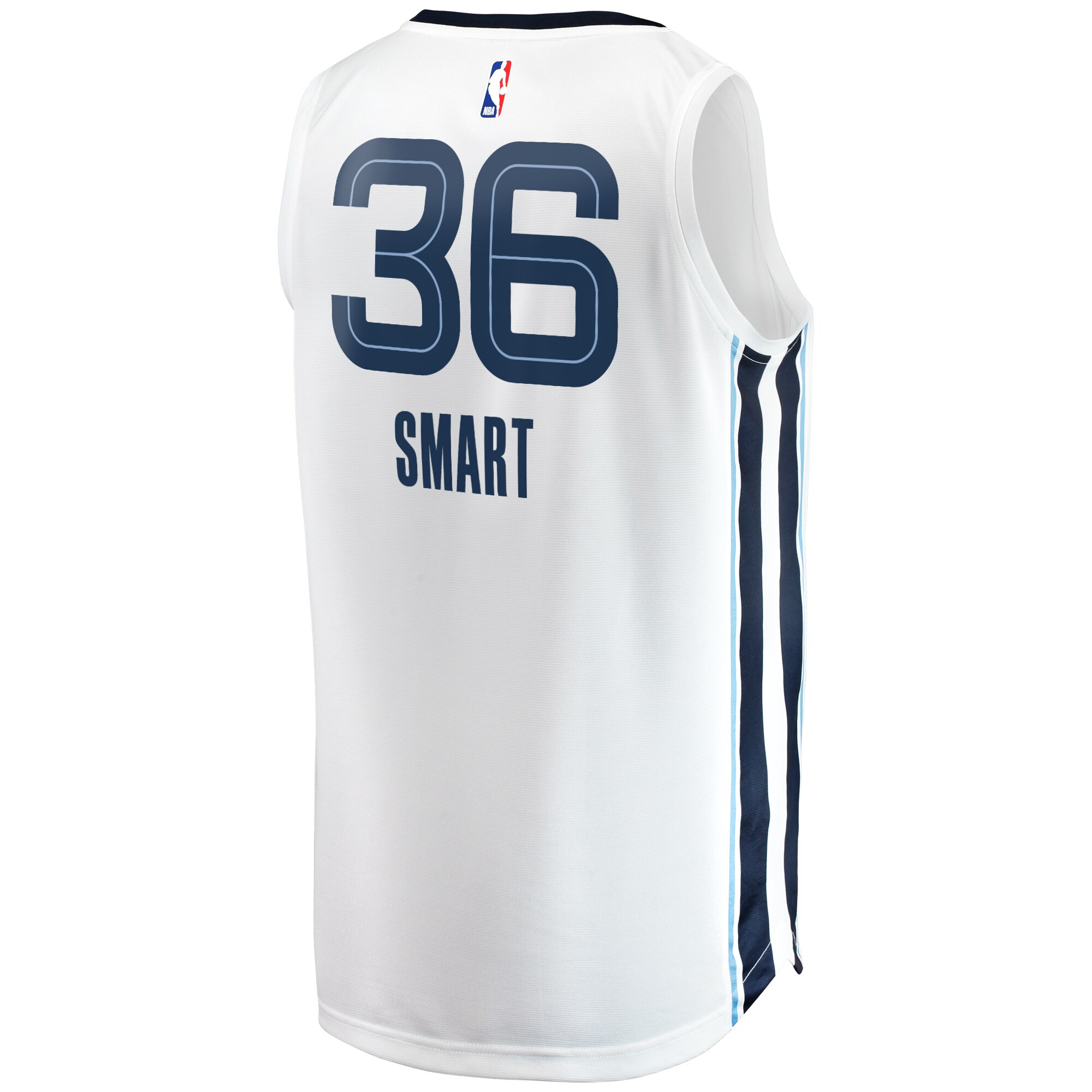 Marcus Smart Memphis Grizzlies Fanatics Branded Fast Break Player Jersey - Association Edition - White - vstockx