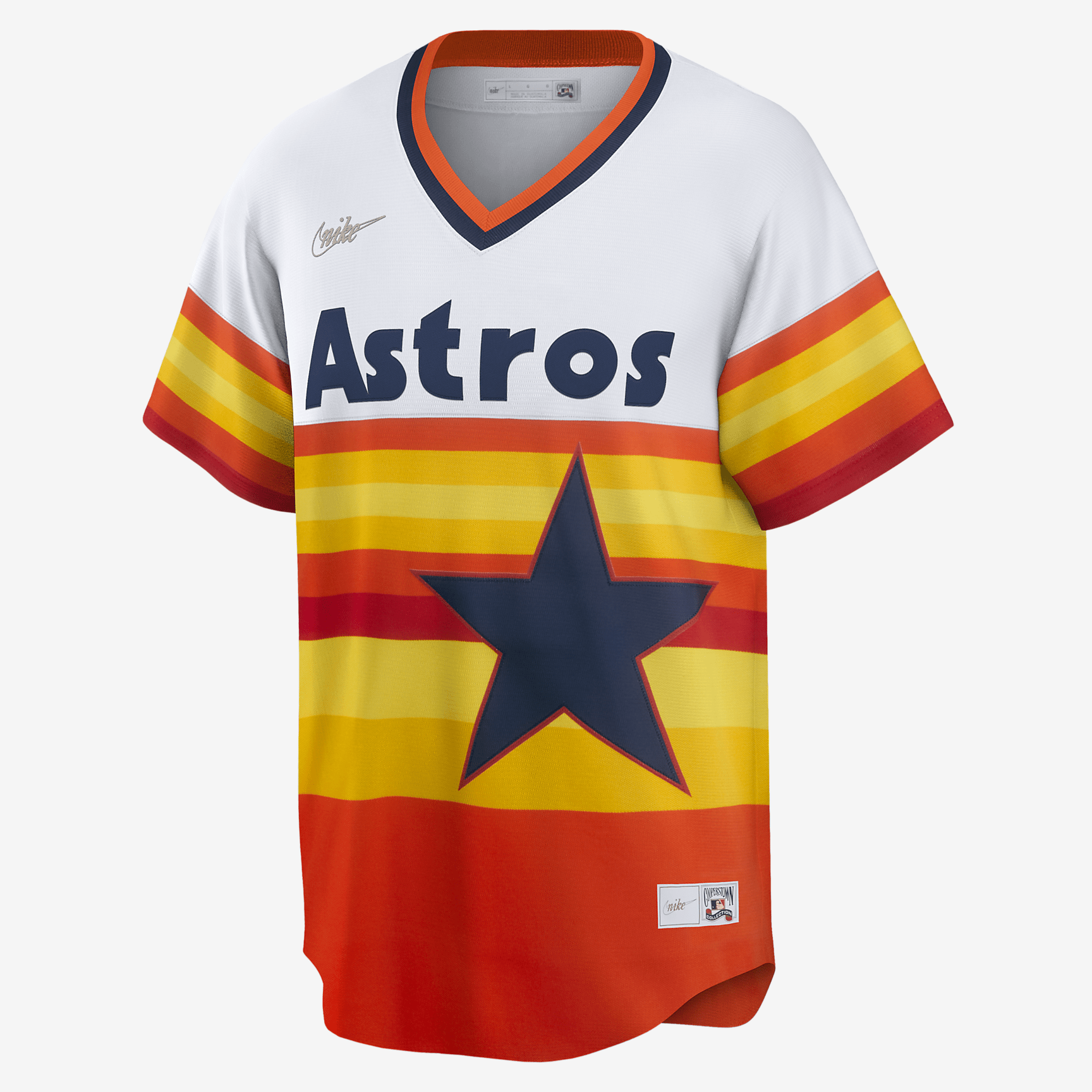 MLB Houston Astros (Jeff Bagwell) Men's Cooperstown Baseball Jersey - White - vstockx