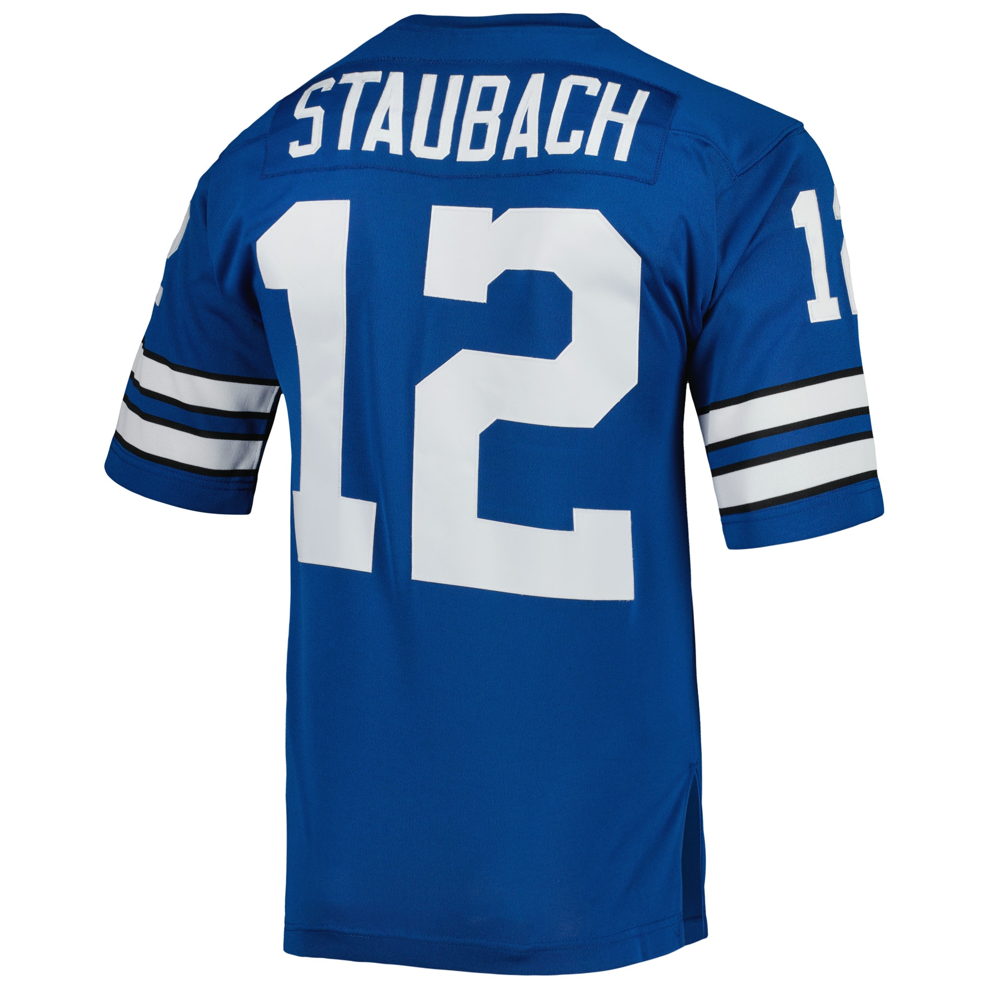 Roger Staubach Dallas Cowboys Mitchell & Ness 1971 Authentic Retired Player Jersey - Royal - vstockx