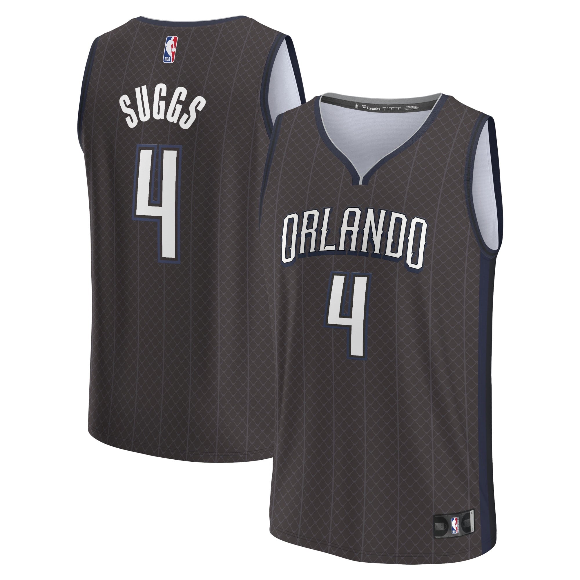 Men's Fanatics Branded Jalen Suggs Black Orlando Magic 2022/23 Fastbreak Jersey - City Edition - vstockx