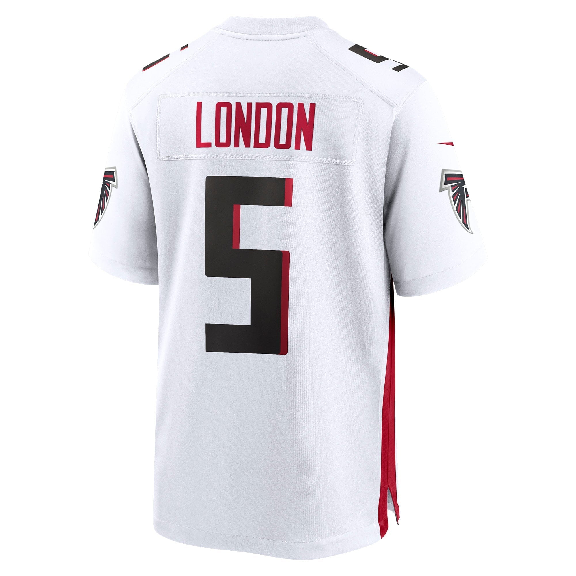 Men's Nike Drake London White Atlanta Falcons Away Game Player Jersey - vstockx