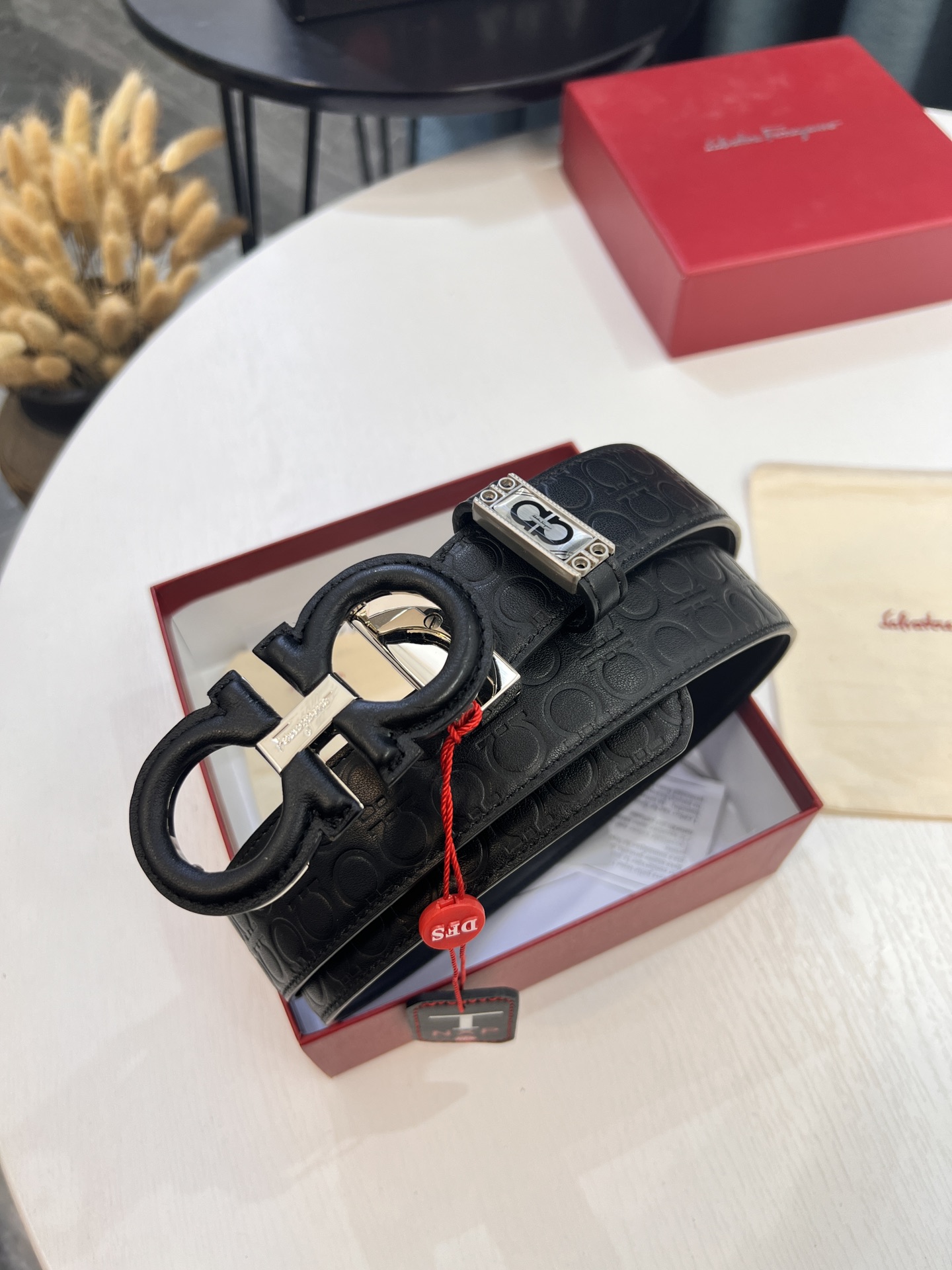 Streetwear Belt Ferragamo 319579 size:3.5cm - vstockx