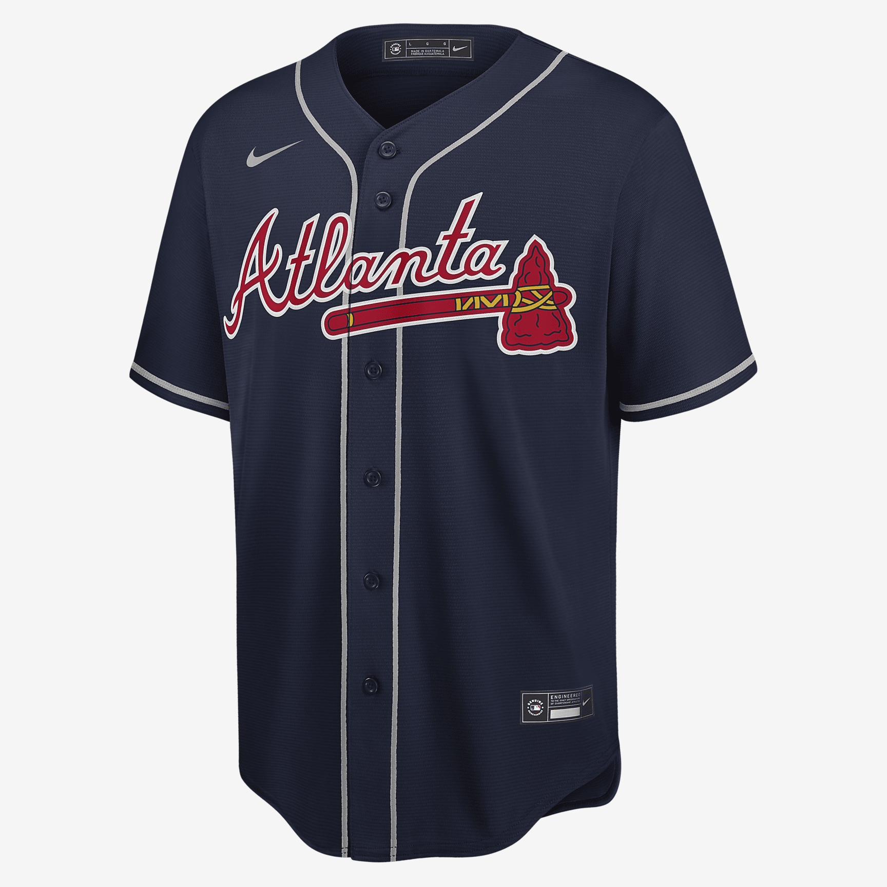 MLB Atlanta Braves (Dansby Swanson) Men's Replica Baseball Jersey - Midnight Navy - vstockx