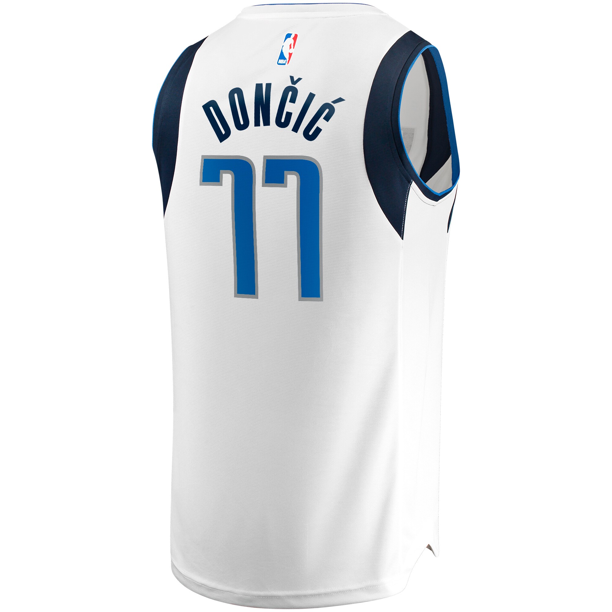 Luka Doncic Dallas Mavericks Fanatics Branded Fast Break Player Jersey - Association Edition - White - vstockx