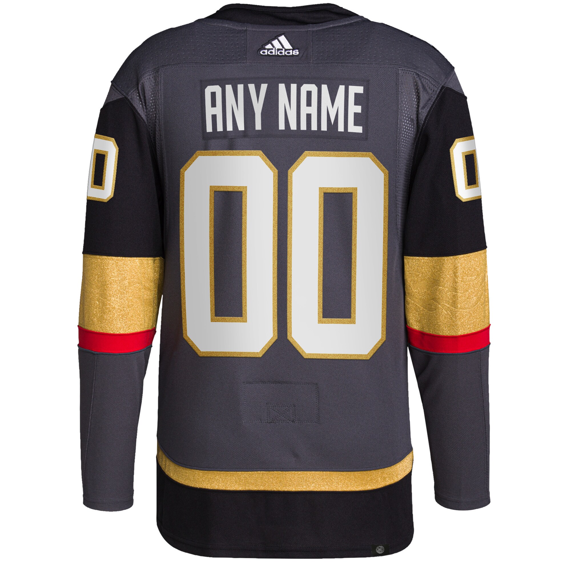 Vegas Golden Knights adidas Alternate Authentic Pro Custom Jersey - Gray - vstockx