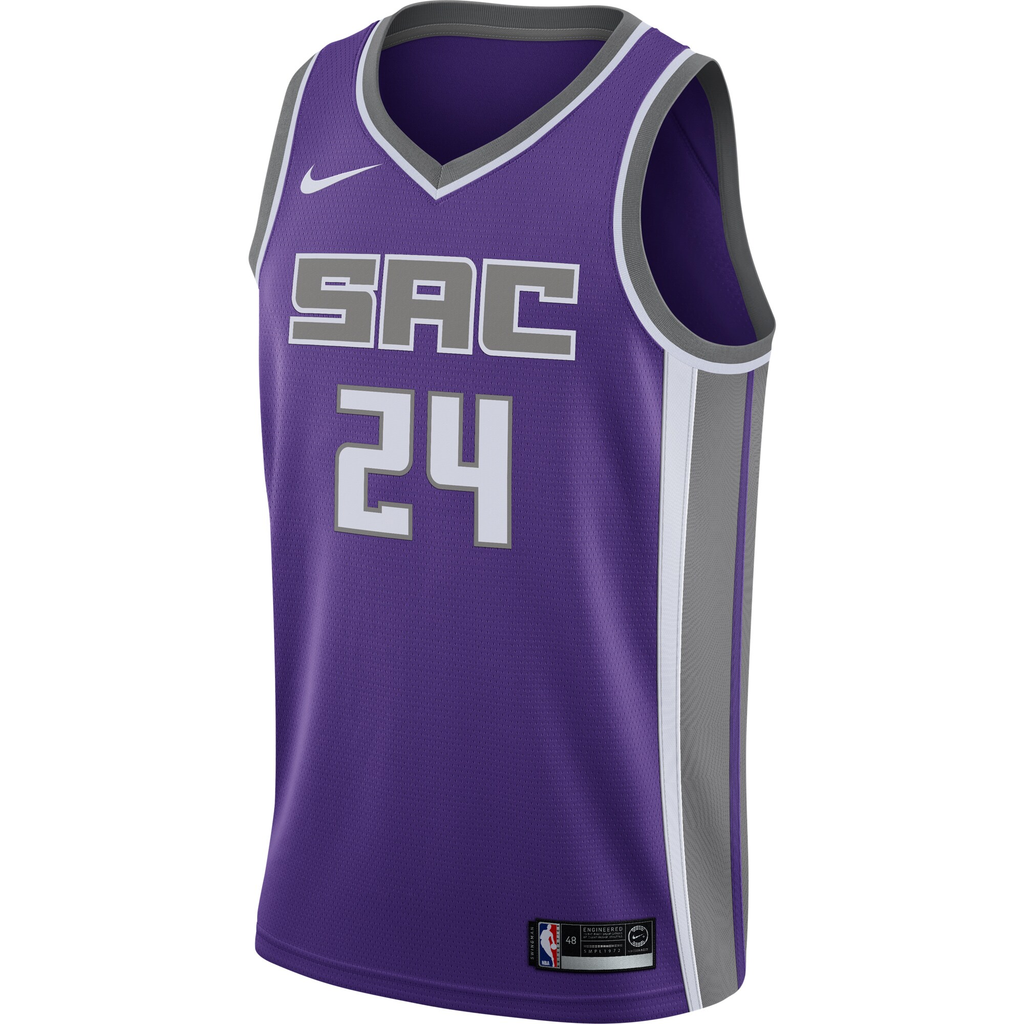 Buddy Hield Sacramento Kings Nike Swingman Jersey Purple - Icon Edition - vstockx