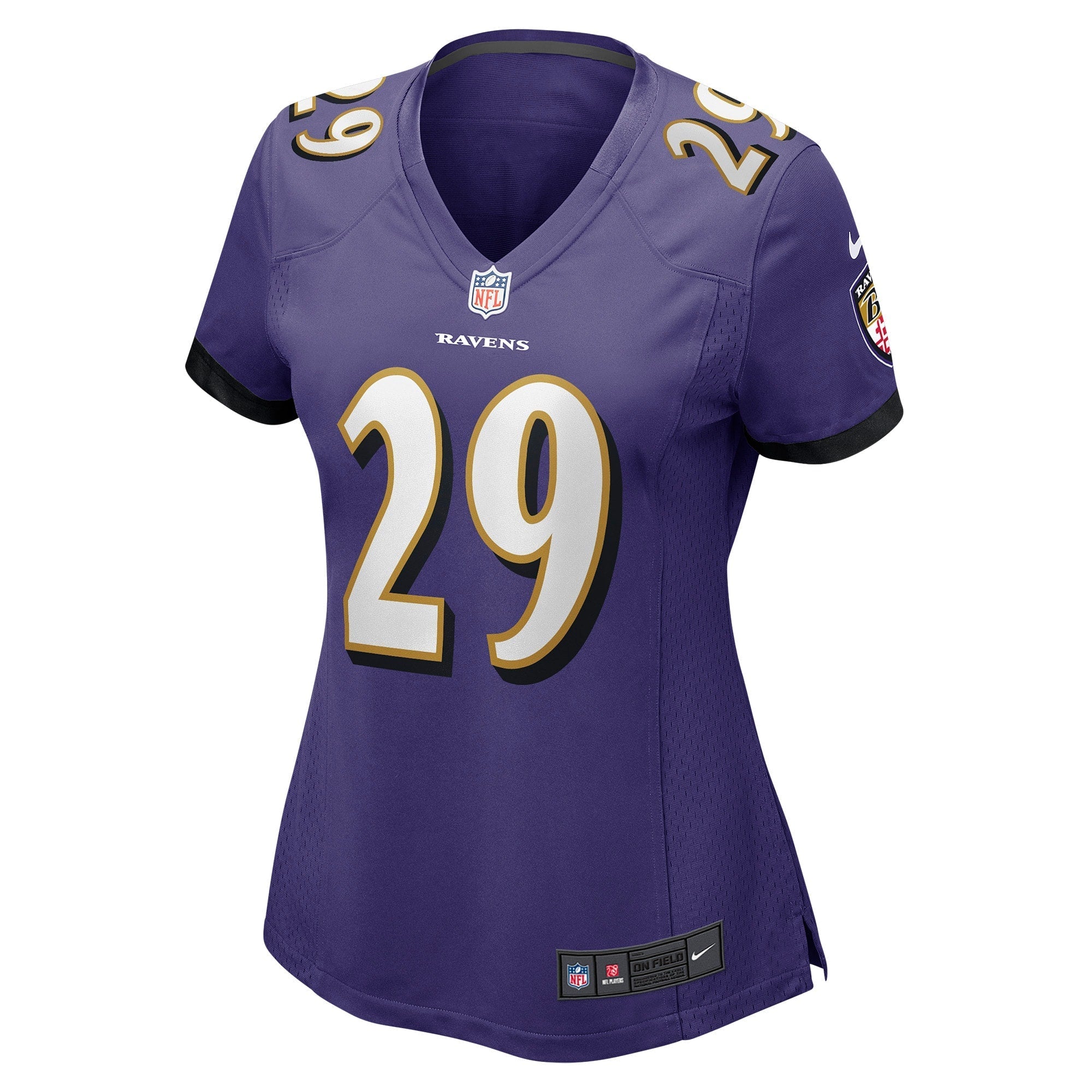 Women's Nike Ar'Darius Washington Purple Baltimore Ravens Player Game Jersey - vstockx