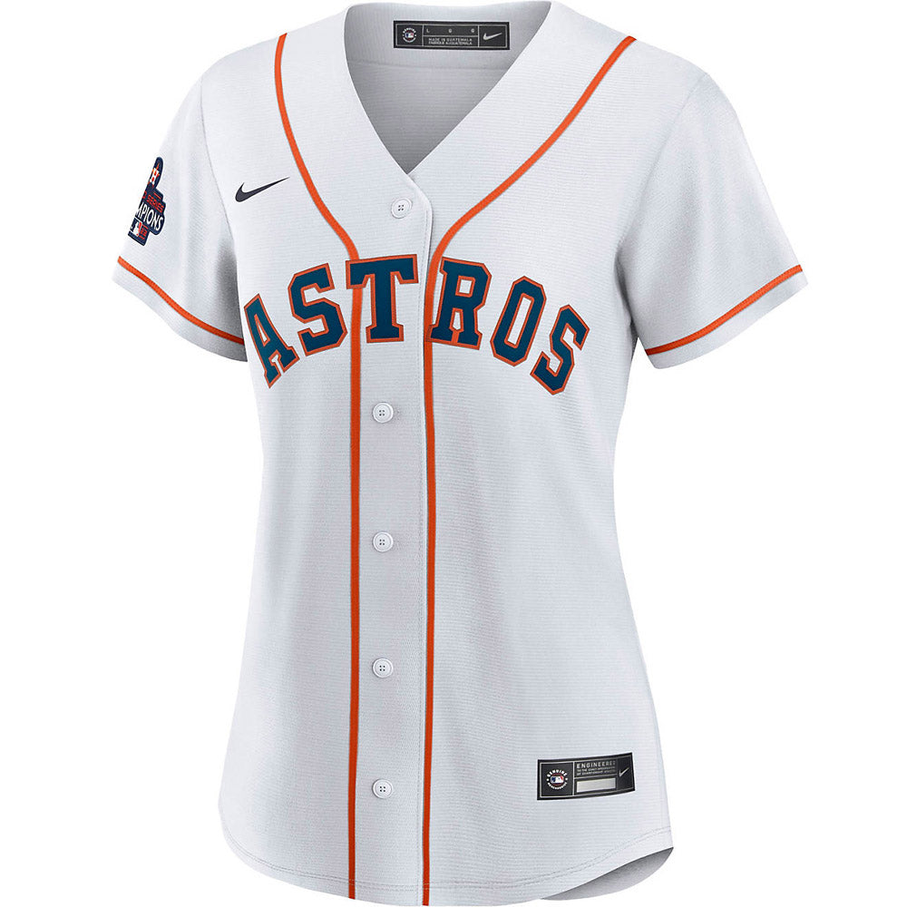 Women's Houston Astros Kyle Tucker World Series Champions Replica Jersey - White - vstockx