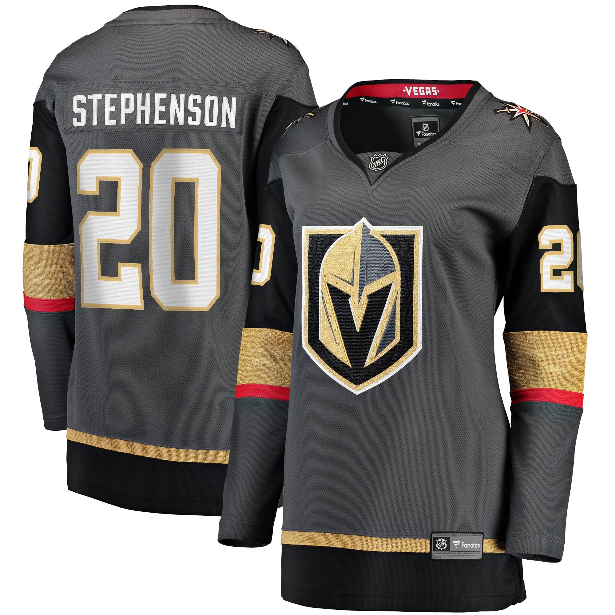 Women's Fanatics Branded Chandler Stephenson Gray Vegas Golden Knights Home Breakaway Player Jersey - vstockx