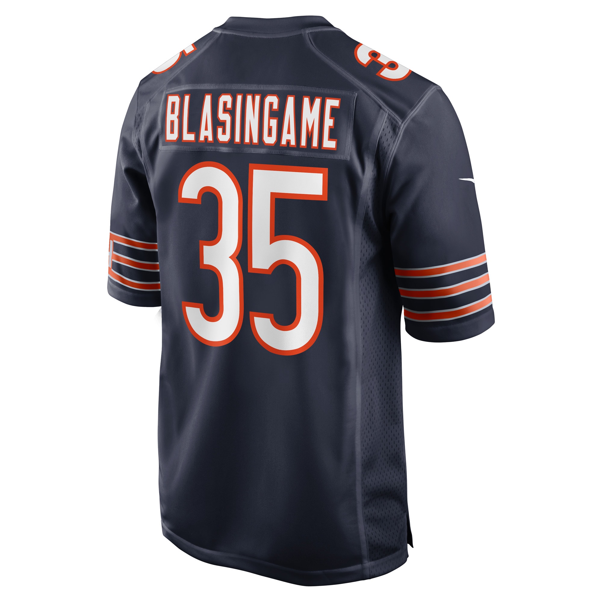Khari Blasingame Chicago Bears Nike Game Player Jersey - Navy - vstockx