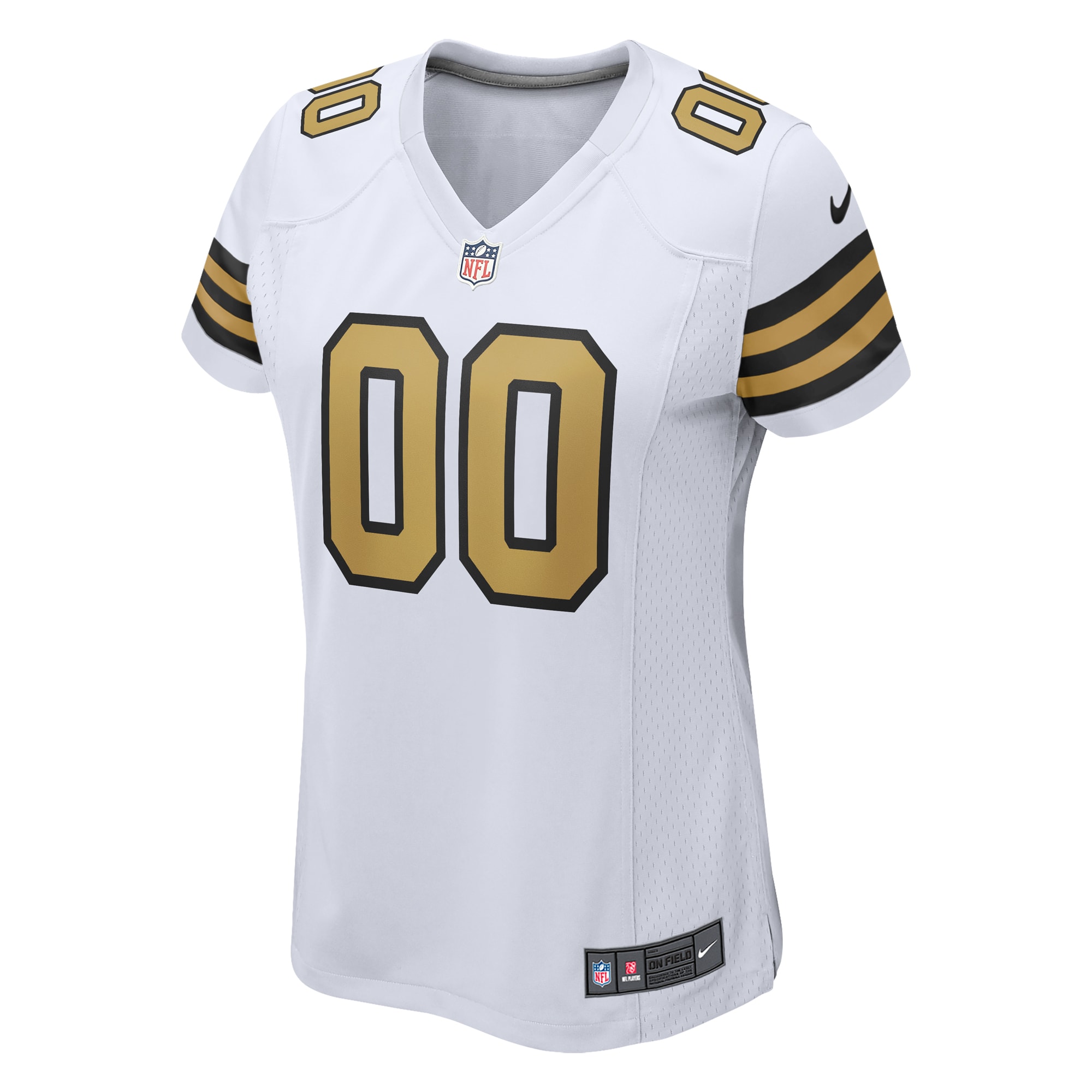 New Orleans Saints Nike Women's Alternate Custom Game Jersey - White - vstockx