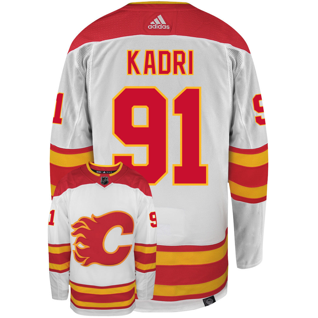 Nazem Kadri Calgary Flames Adidas Primegreen Authentic NHL Hockey Jersey - vstockx