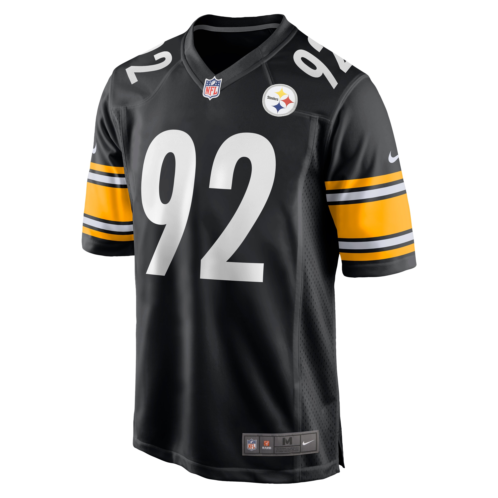 James Harrison Pittsburgh Steelers Nike Retired Game Jersey - Black - vstockx
