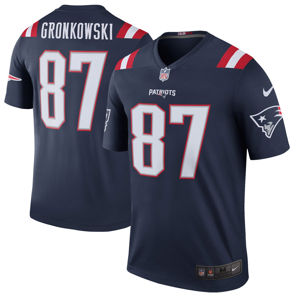 Youth New England Patriots Rob Gronkowski Legend Jersey - Navy - vstockx