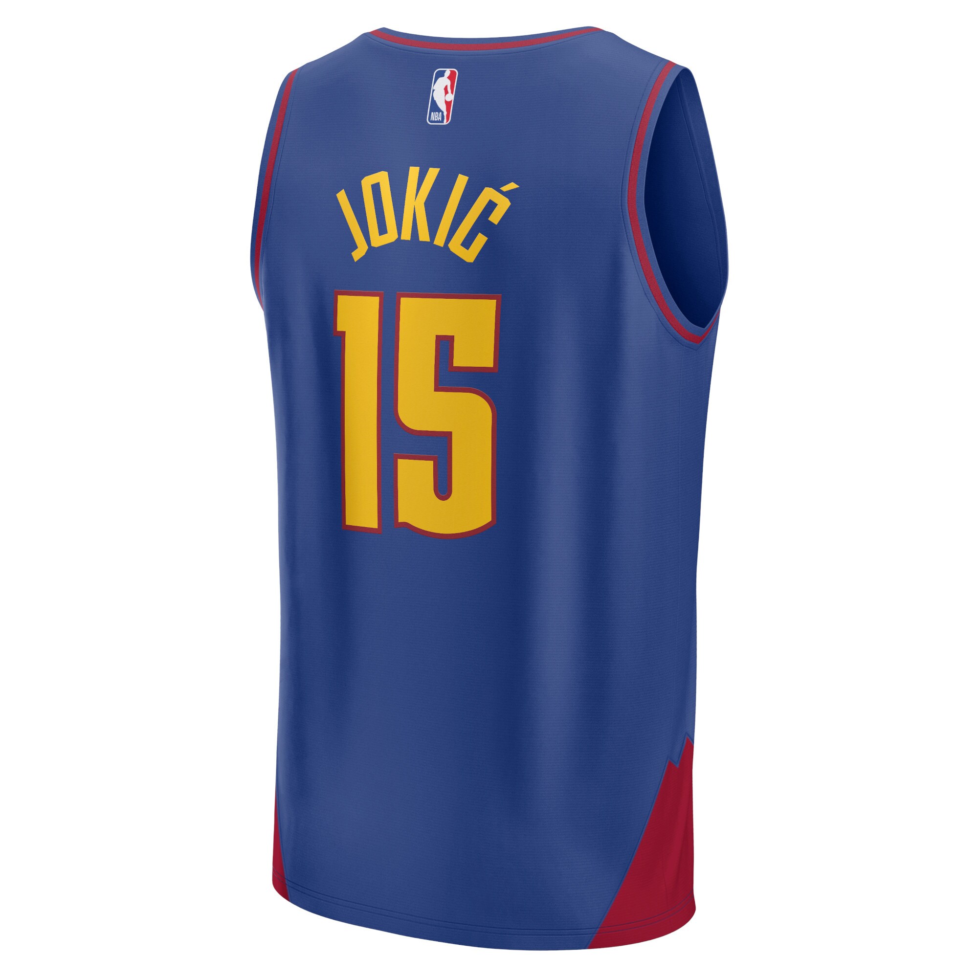 Nikola Jokic Denver Nuggets Fanatics Branded Fast Break Replica Player Jersey - Statement Edition - Navy - vstockx