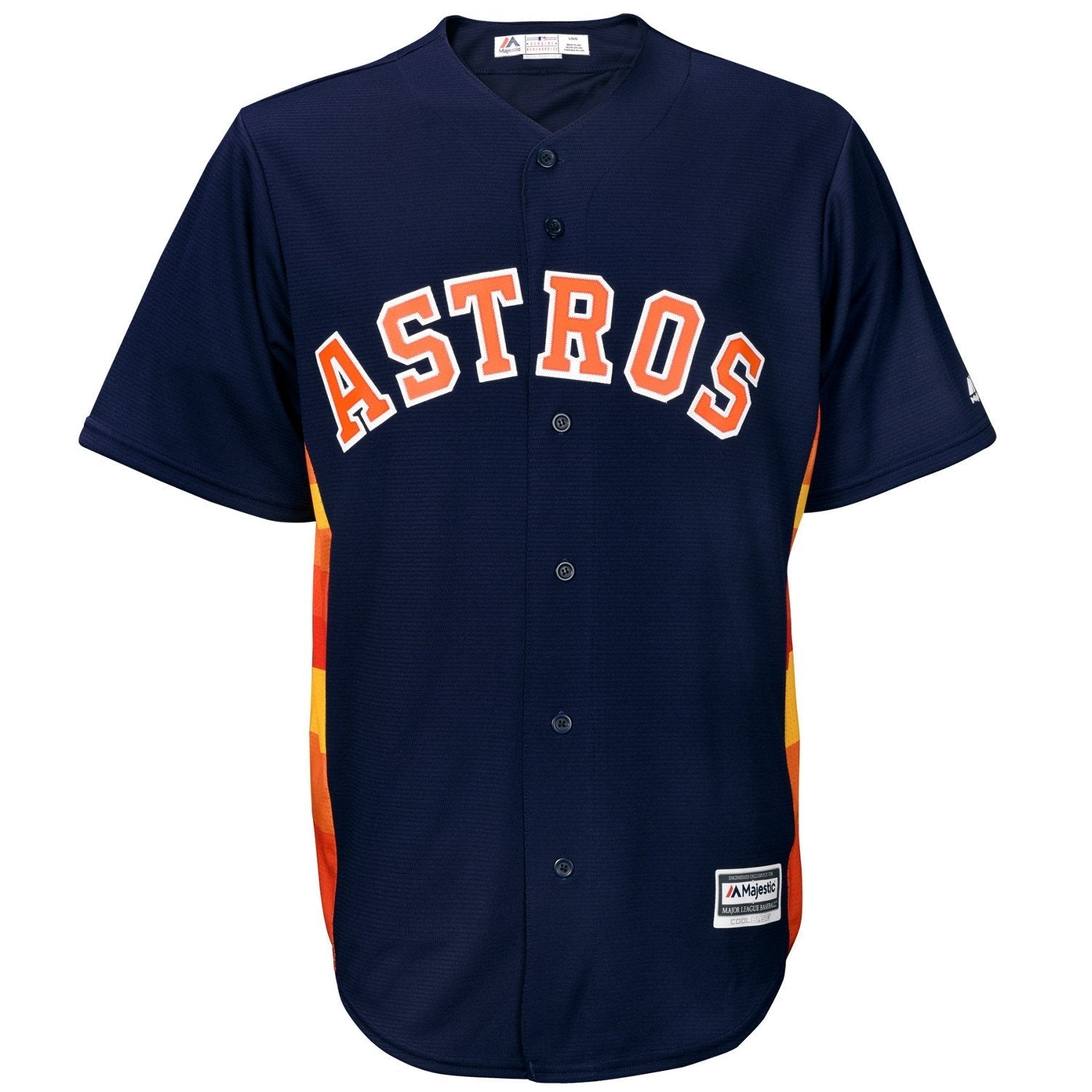 Majestic Men's Houston Astros Jos Altuve #27 Replica Jersey - vstockx