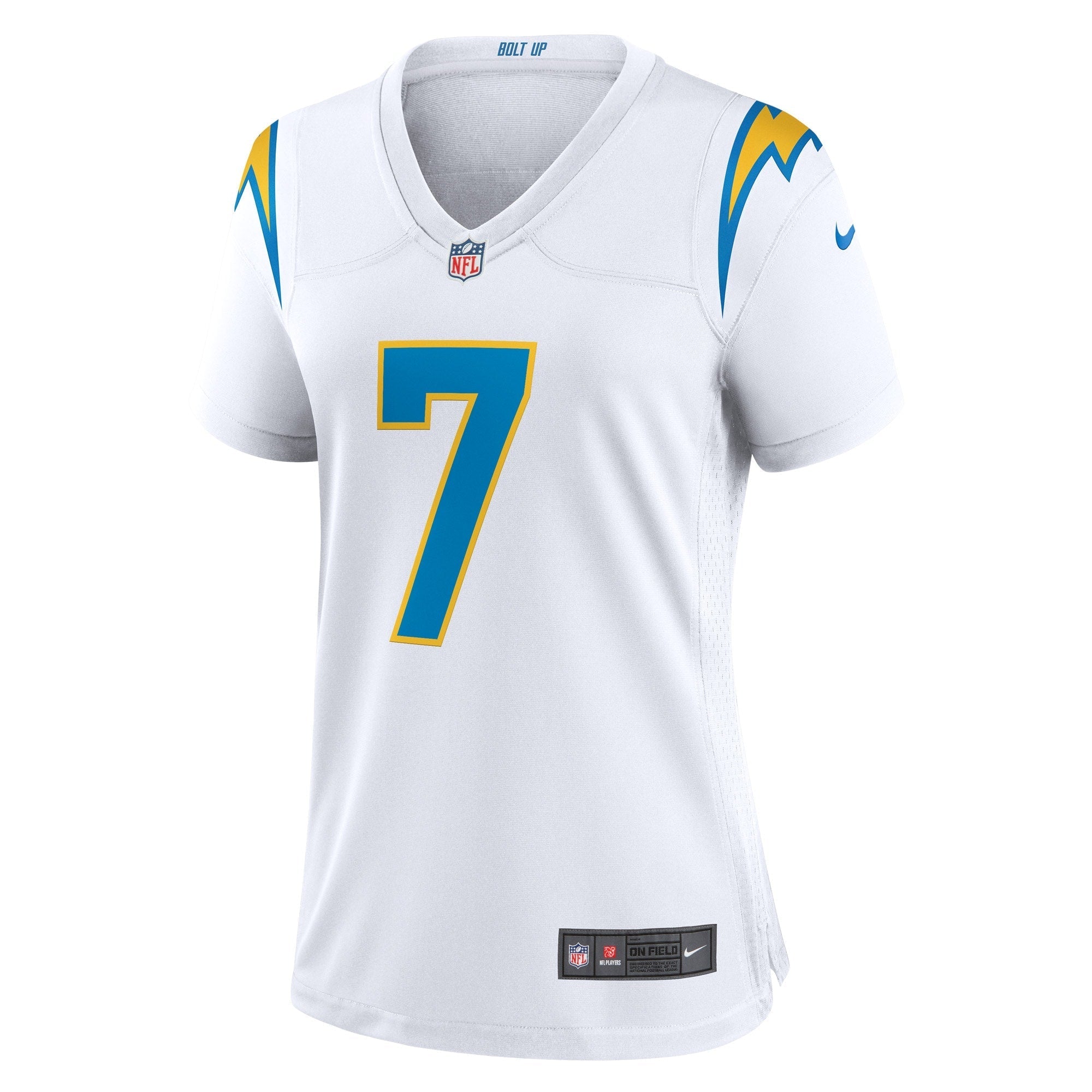 Women's Nike Gerald Everett White Los Angeles Chargers Game Player Jersey - vstockx