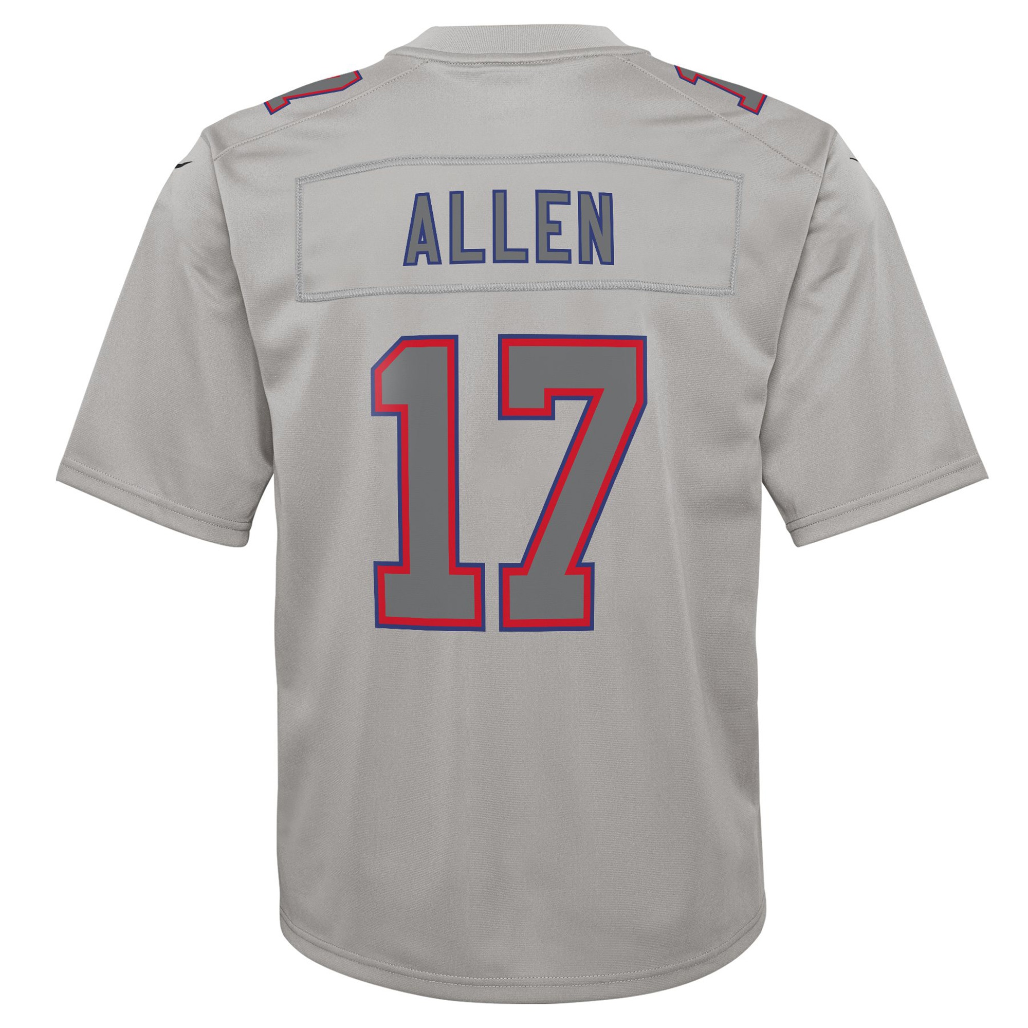 Josh Allen Buffalo Bills Nike Youth Atmosphere Game Jersey - Gray - vstockx