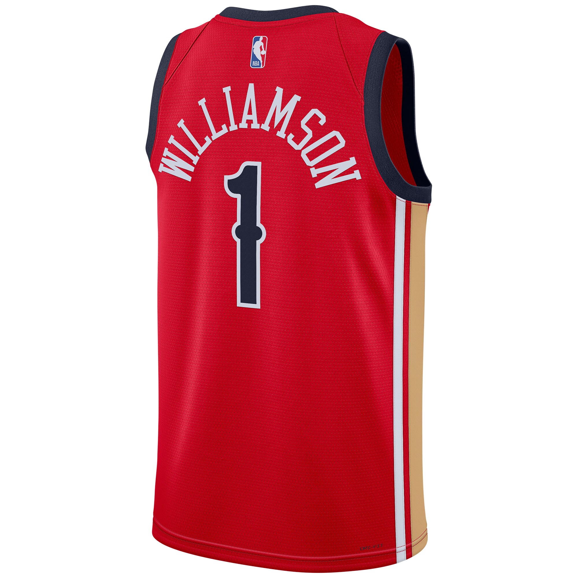 Zion Williamson New Orleans Pelicans Jordans Brand Unisex Swingman Jersey - Statement Edition - Red - vstockx