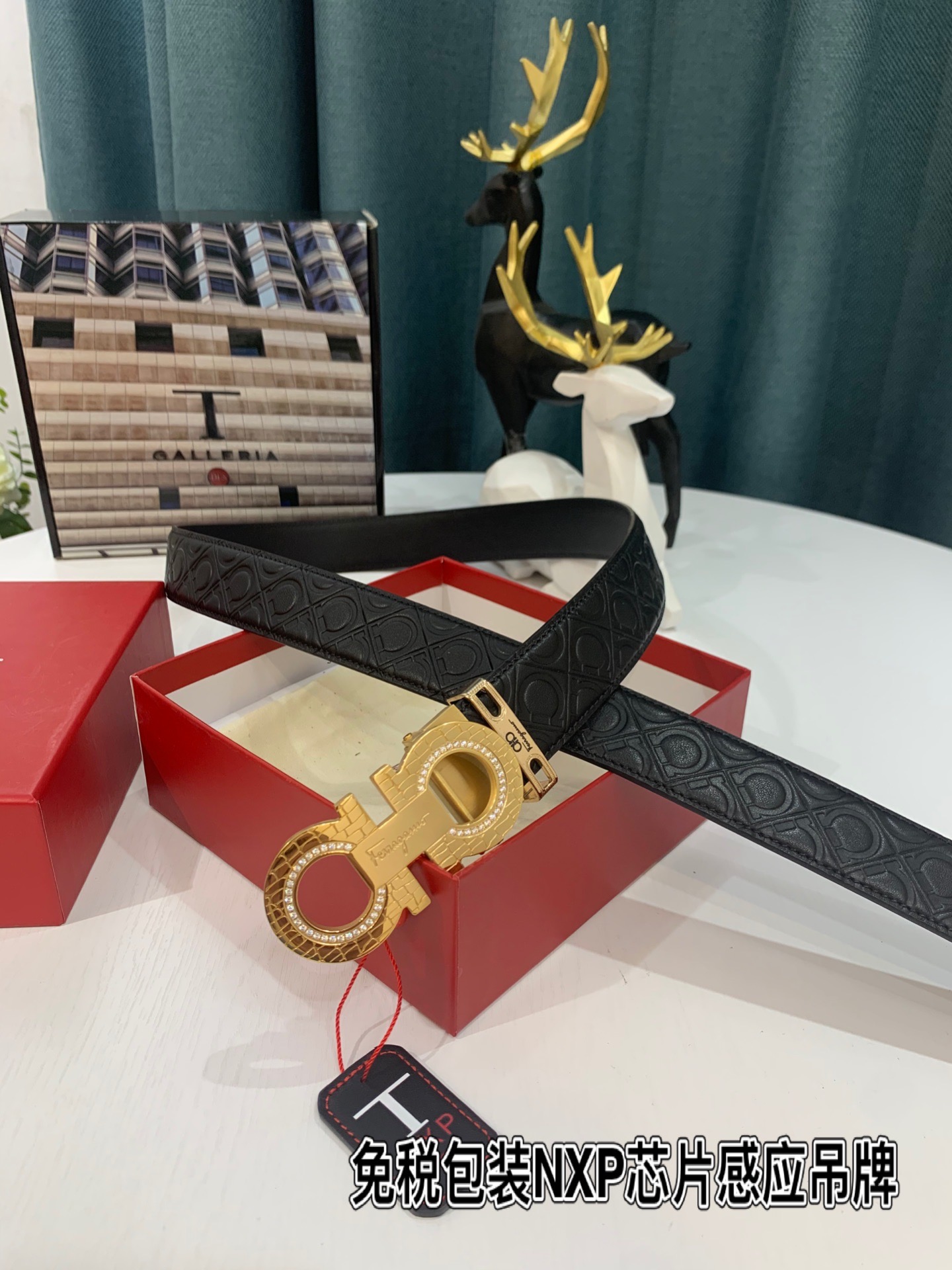 Streetwear Belt Ferragamo 319170 size:3.5cm - vstockx