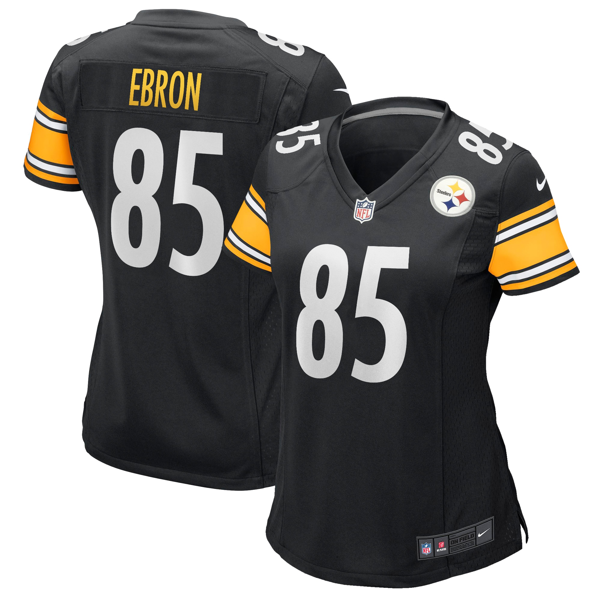 Eric Ebron Pittsburgh Steelers Nike Women's Game Jersey - Black - vstockx