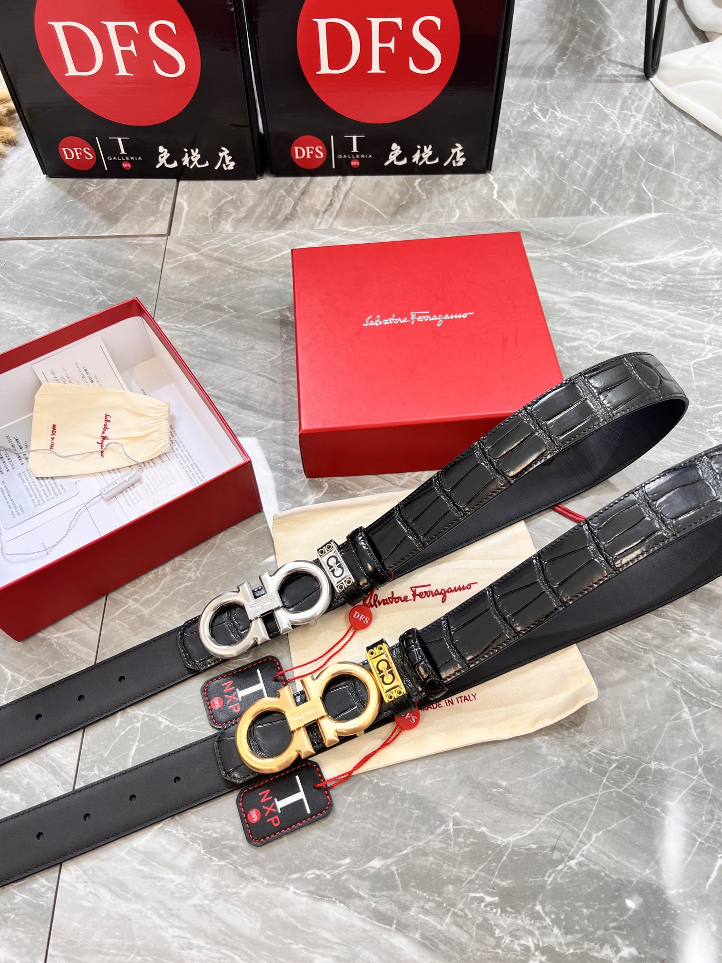 Streetwear Belt Ferragamo 319966 size:3.5cm - vstockx