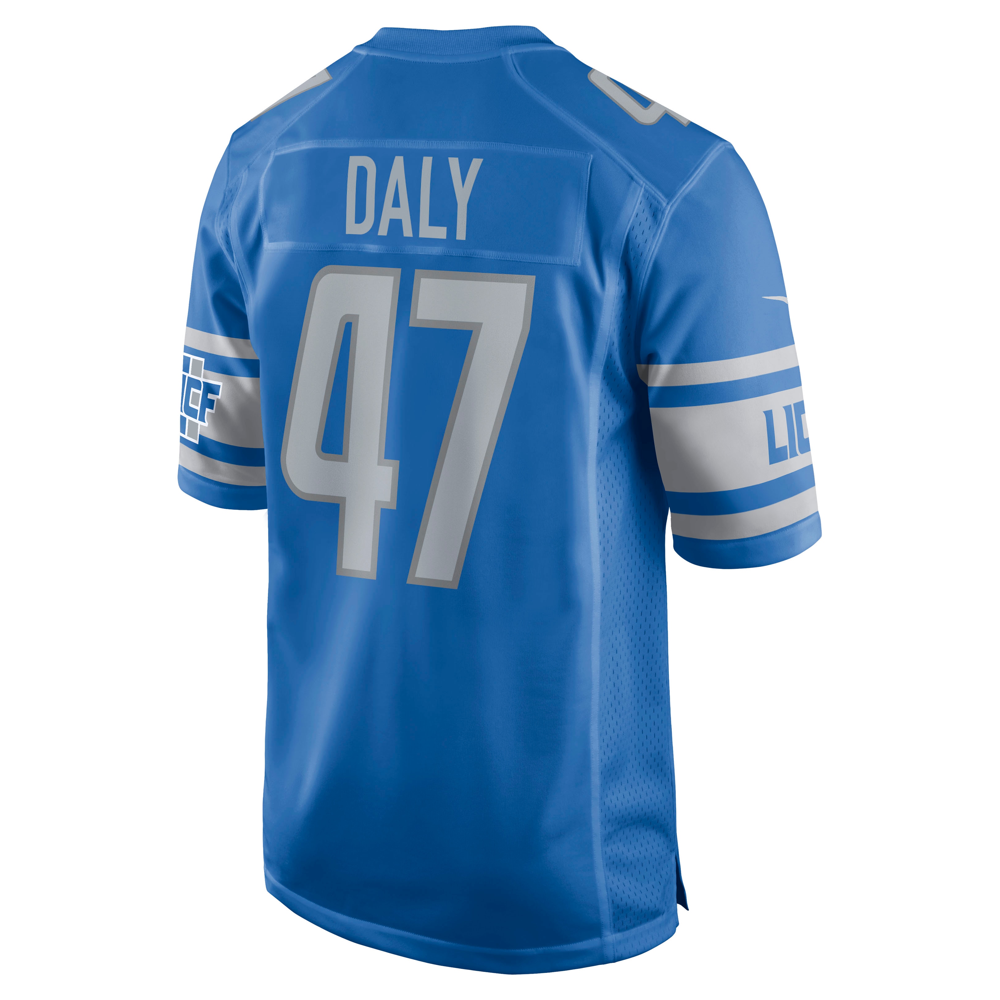 Scott Daly Detroit Lions Nike Game Jersey - Blue - vstockx