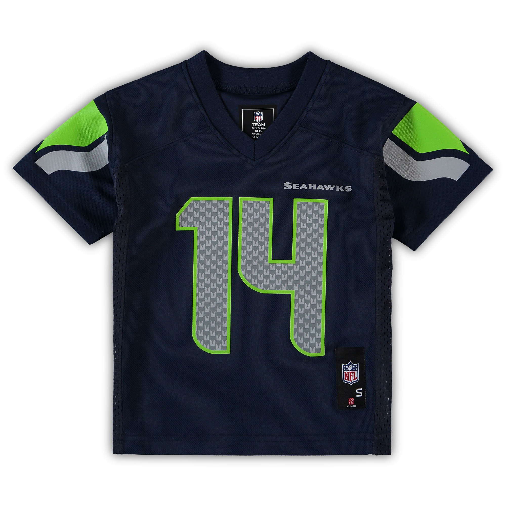 DK Metcalf Seattle Seahawks Preschool Replica Player Jersey - Navy - vstockx