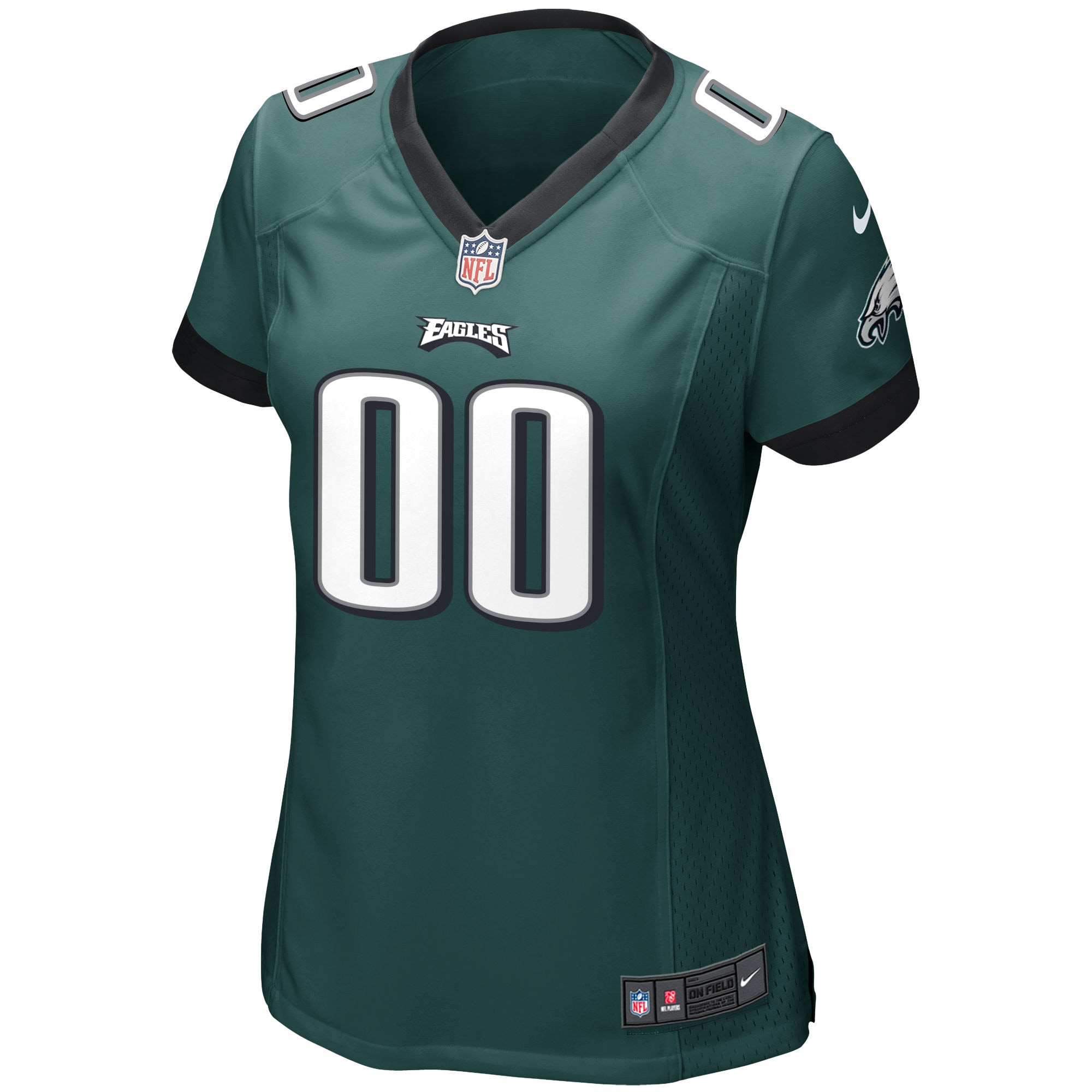 Philadelphia Eagles Nike Women's Custom Game Jersey - Midnight Green - vstockx