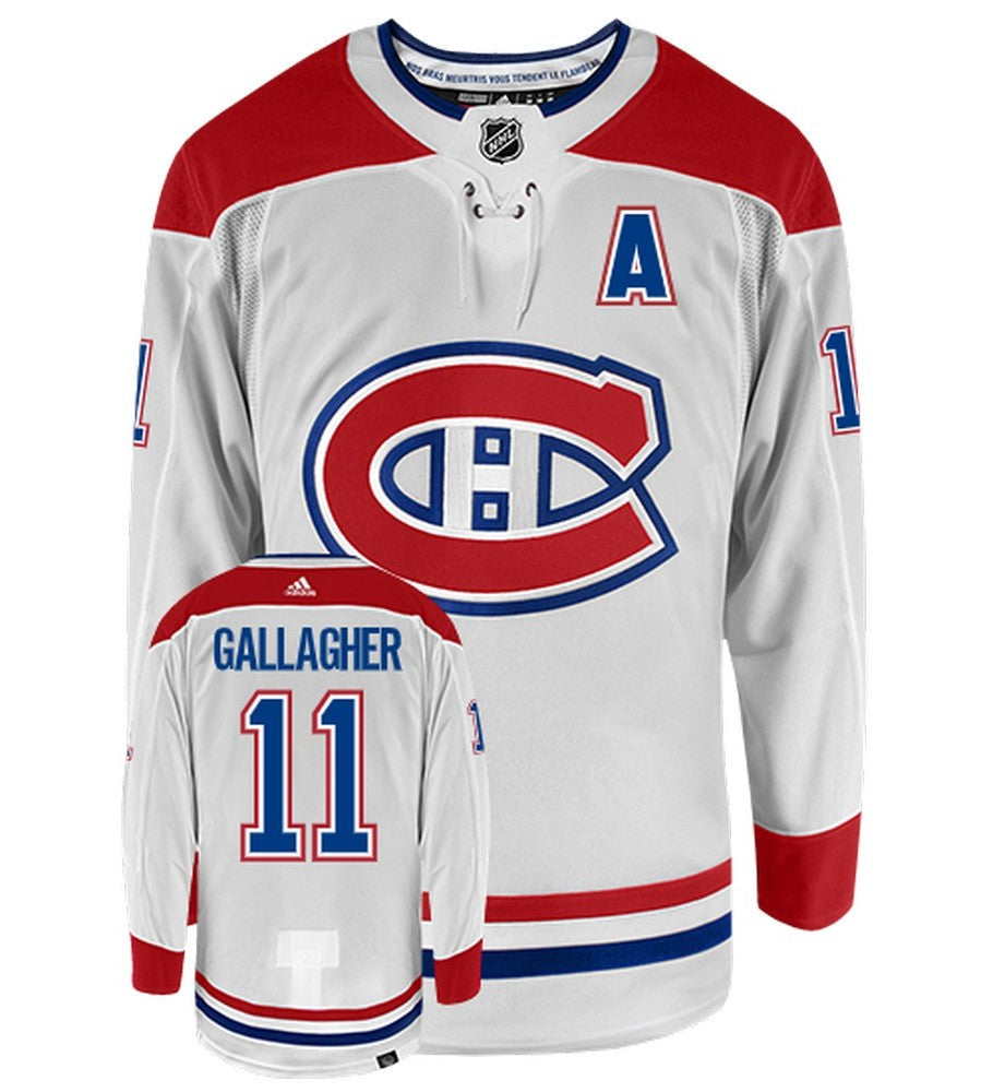 Brendan Gallagher Montreal Canadiens Adidas Primegreen Authentic NHL Hockey Jersey - vstockx