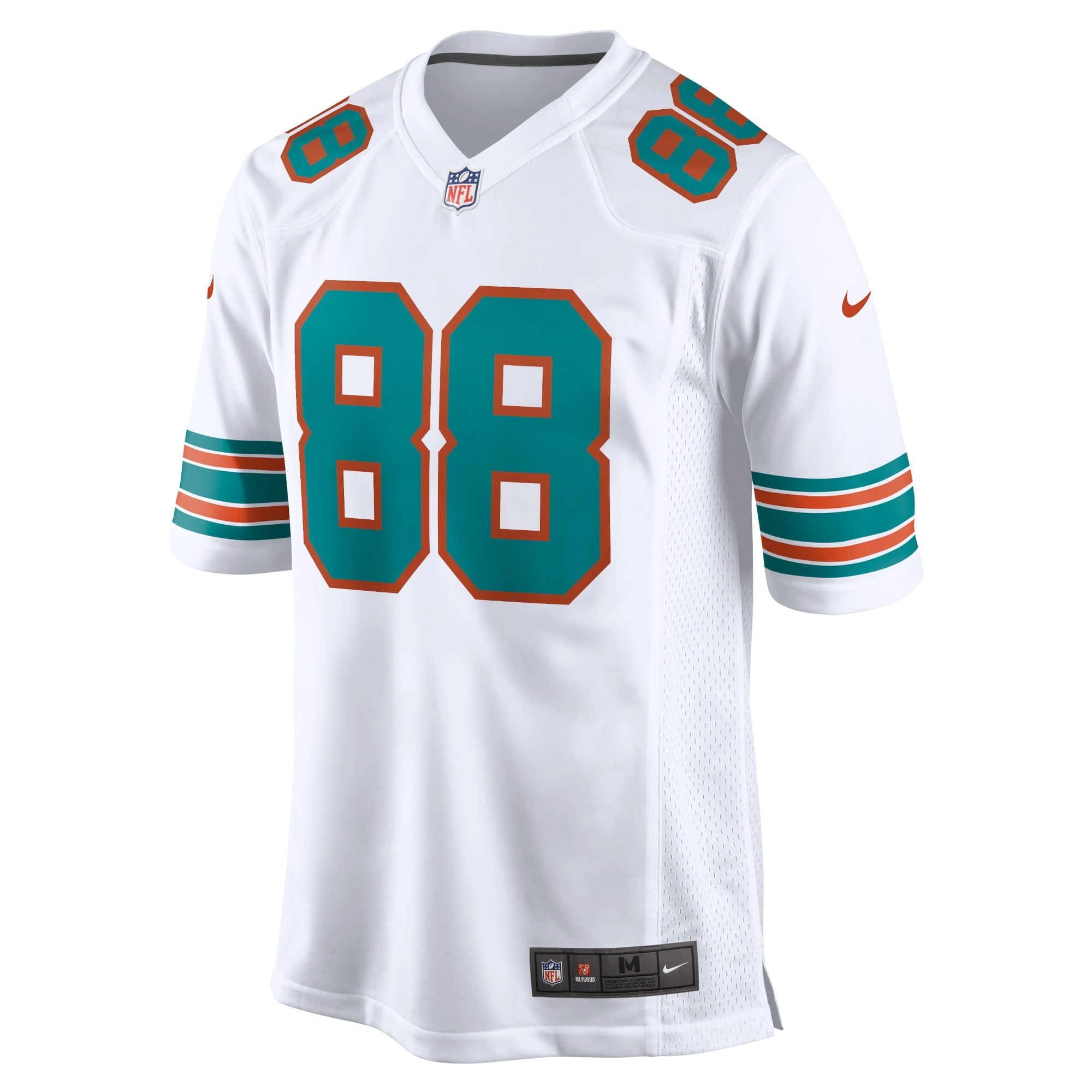 Men's Nike Mike Gesicki White Miami Dolphins Alternate Game Jersey - vstockx