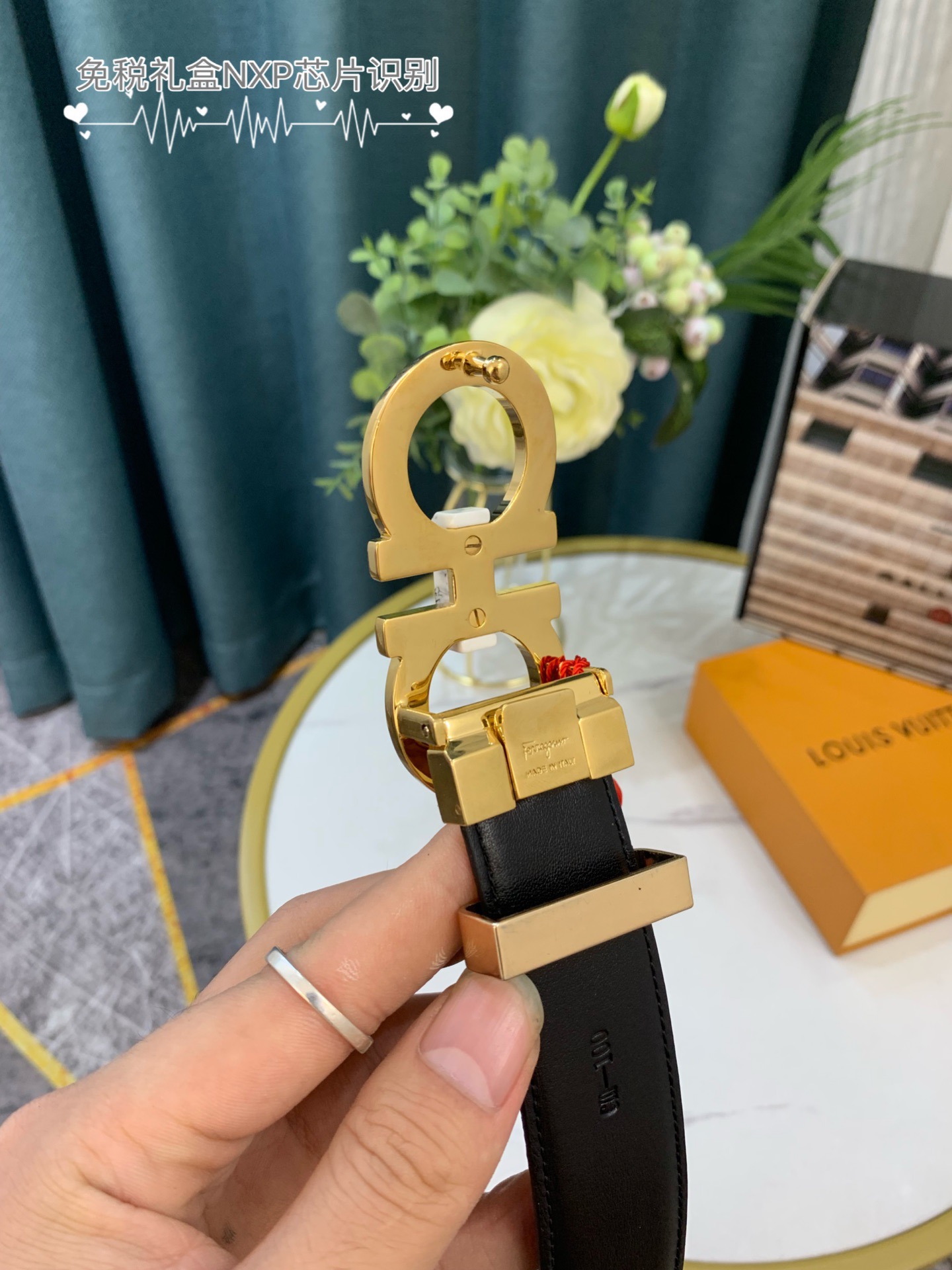 Streetwear Belt Ferragamo 319158 size:3.5cm - vstockx