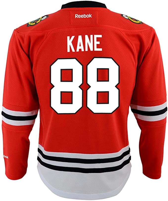 Patrick Kane Chicago Blackhawks Red Youth Replica Jersey - vstockx