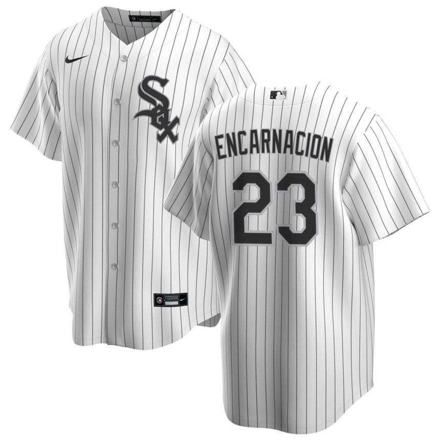 Men's Edwin Encarnacion Chicago White Sox White Home Premium Stitch Replica Jersey - vstockx