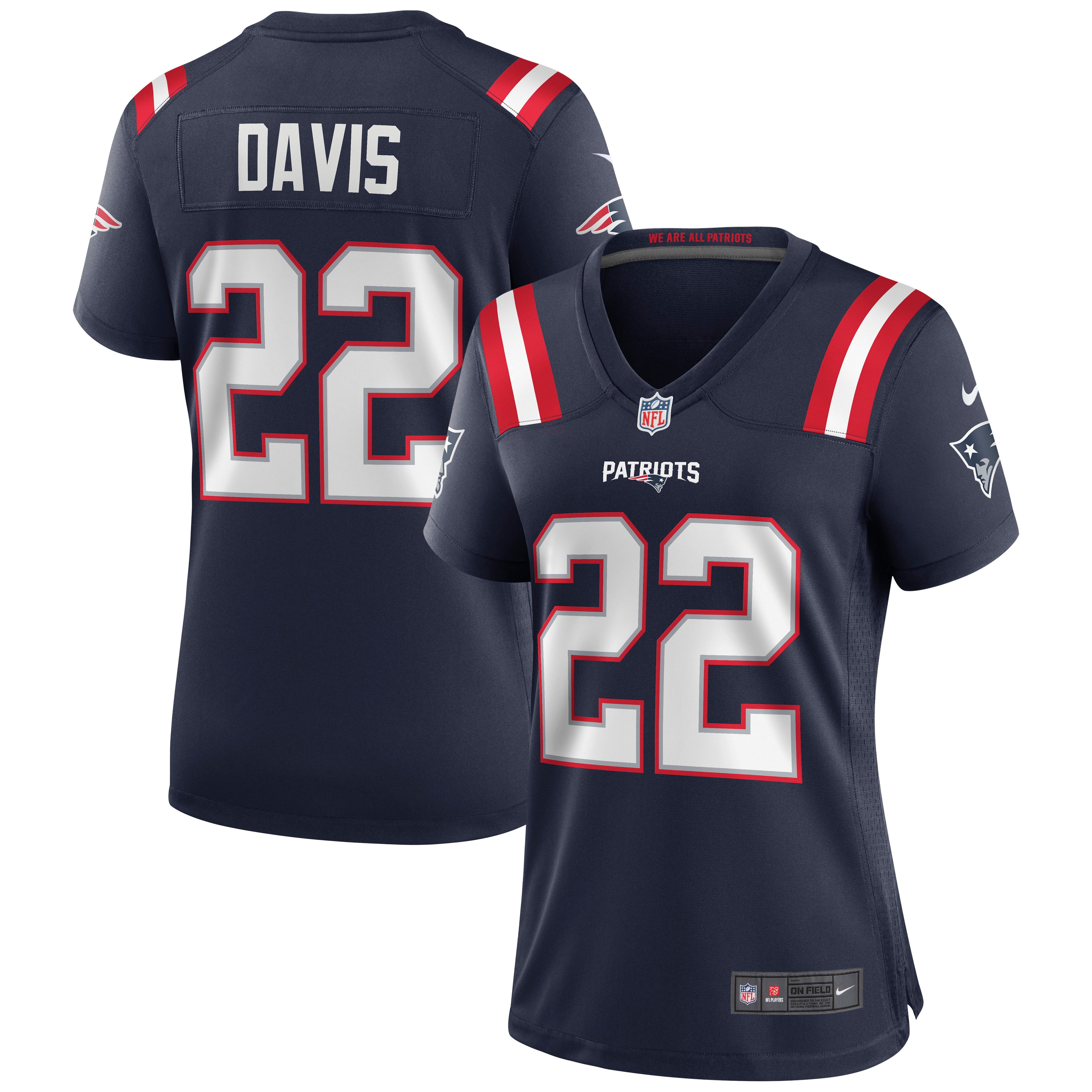 Cody Davis New England Patriots Nike Women's Game Jersey - Navy - vstockx