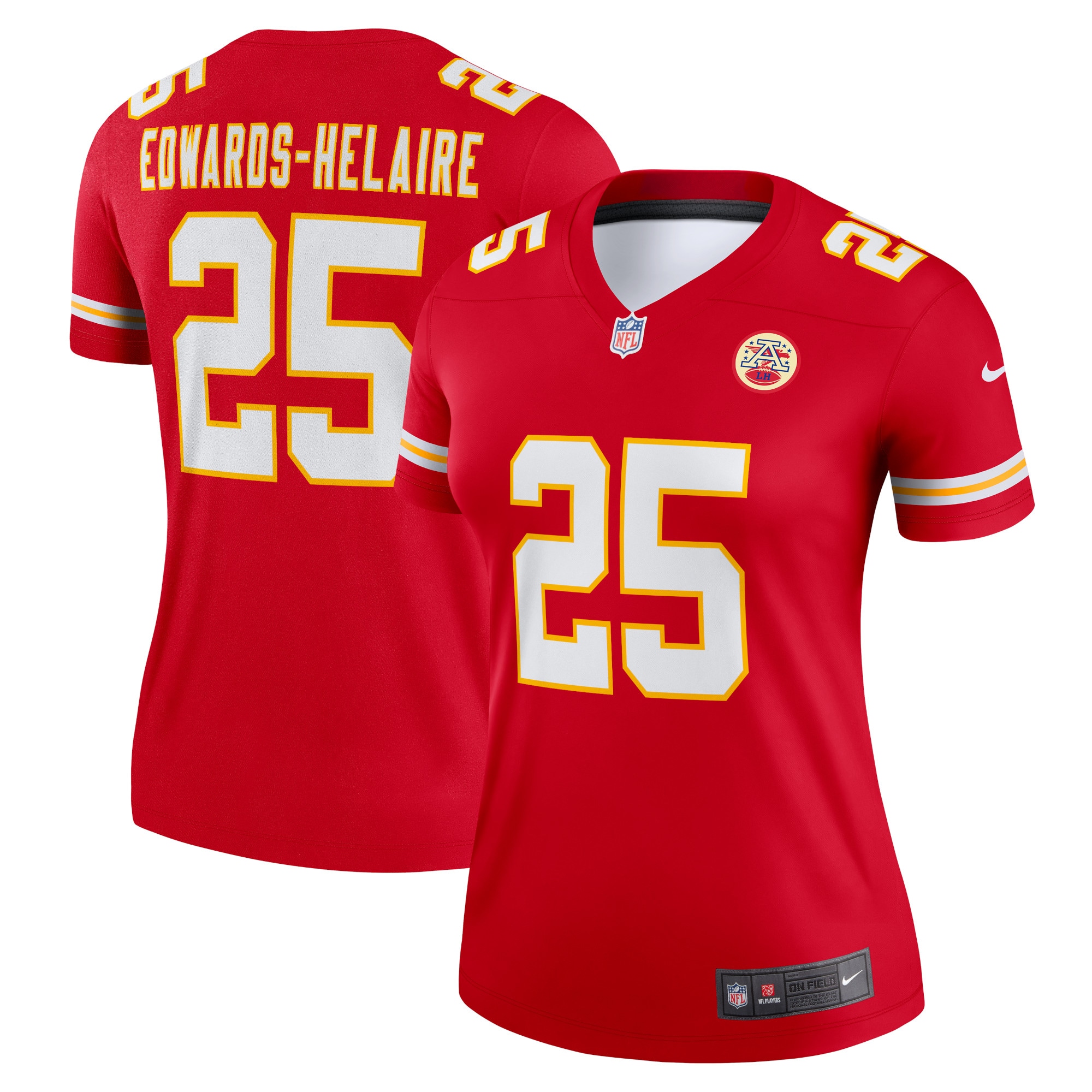 Clyde Edwards-Helaire Kansas City Chiefs Nike Women's Legend Jersey - Red - vstockx