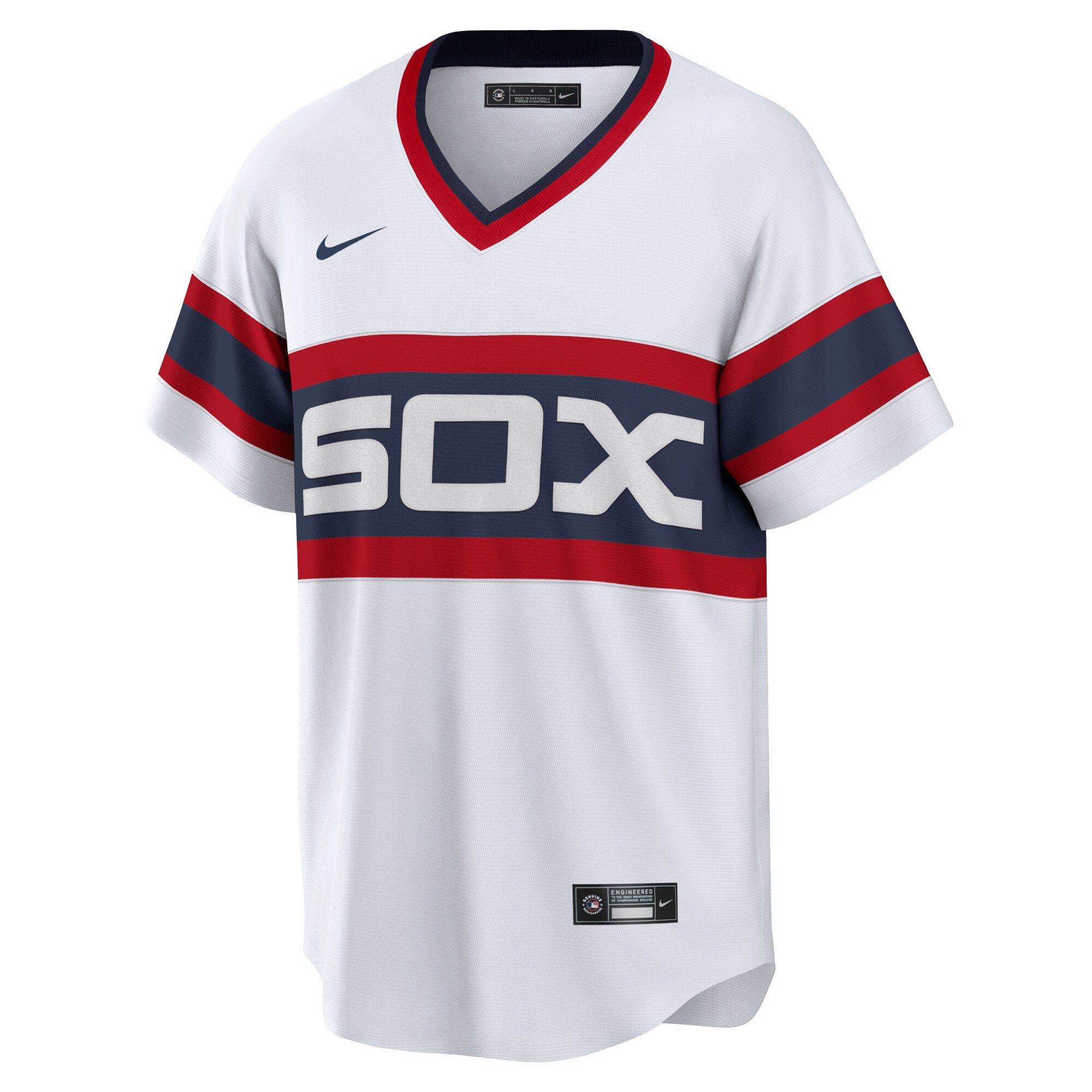 Carlton Fisk Chicago White Sox Nike Home Cooperstown Collection Team Player Jersey - White - vstockx