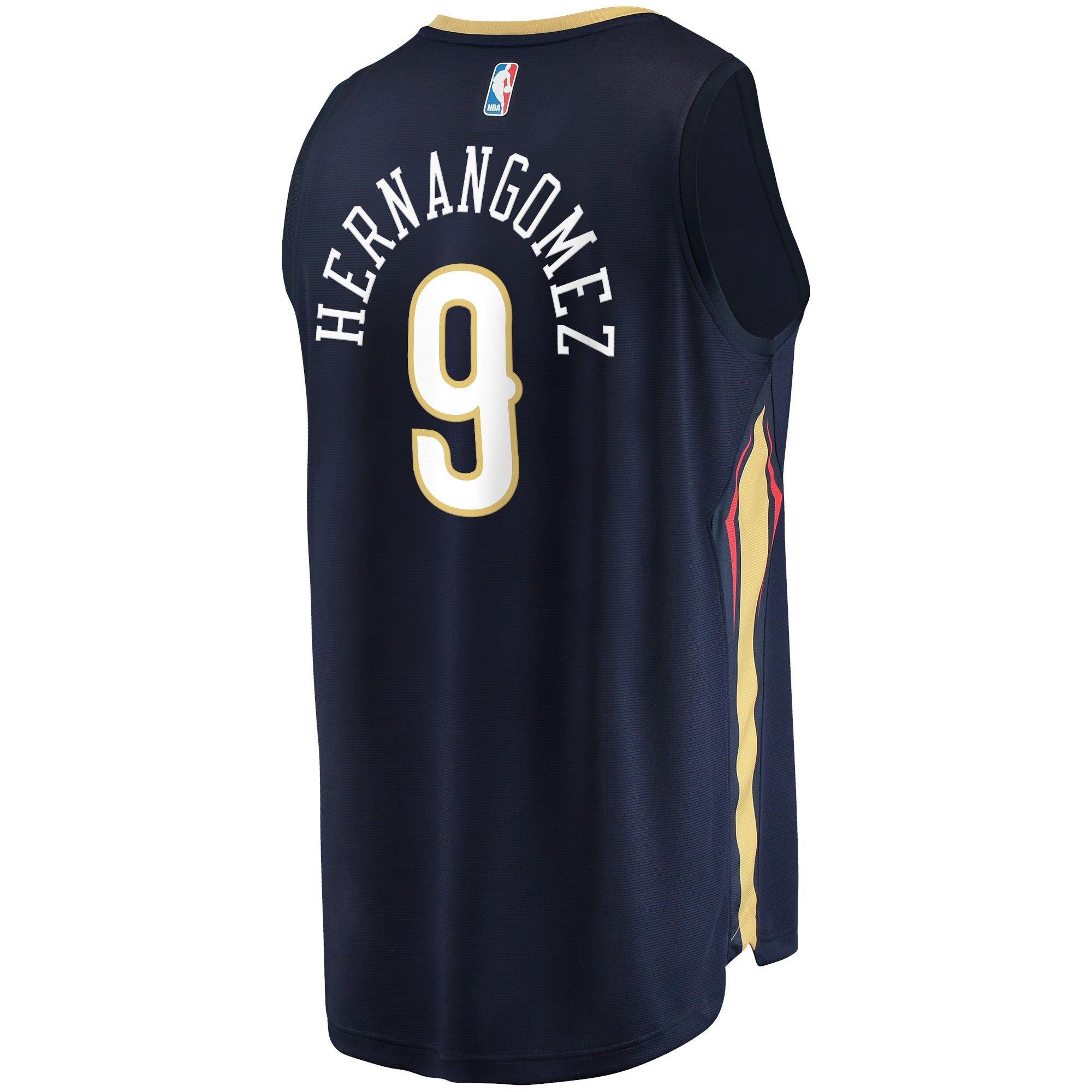 Men's Fanatics Branded Willy Hernangomez Navy New Orleans Pelicans 2021/22 Fast Break Replica Jersey - Icon Edition - vstockx